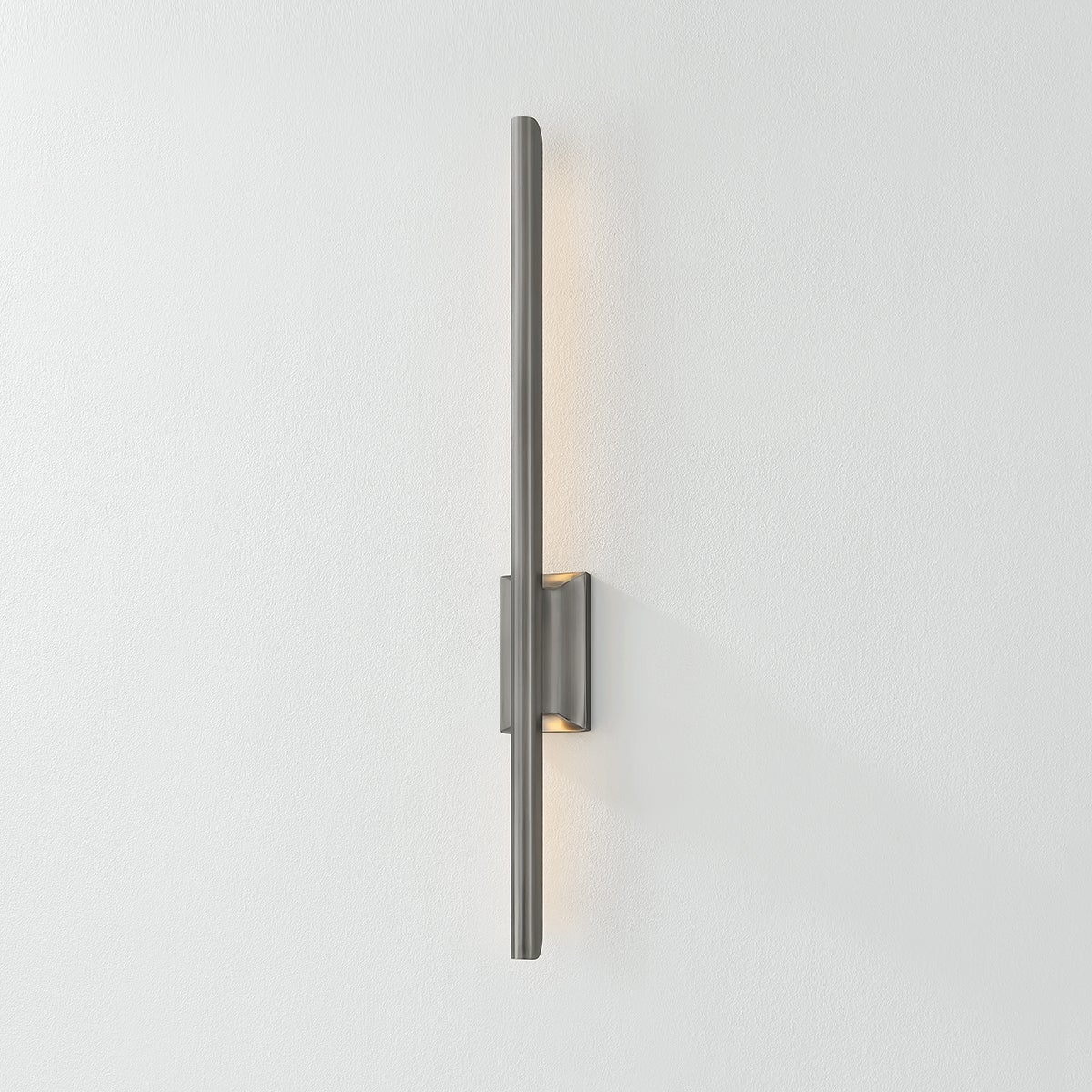 Close-up of the Bernard Wall Sconce showing the arm curve and shade silhouette.