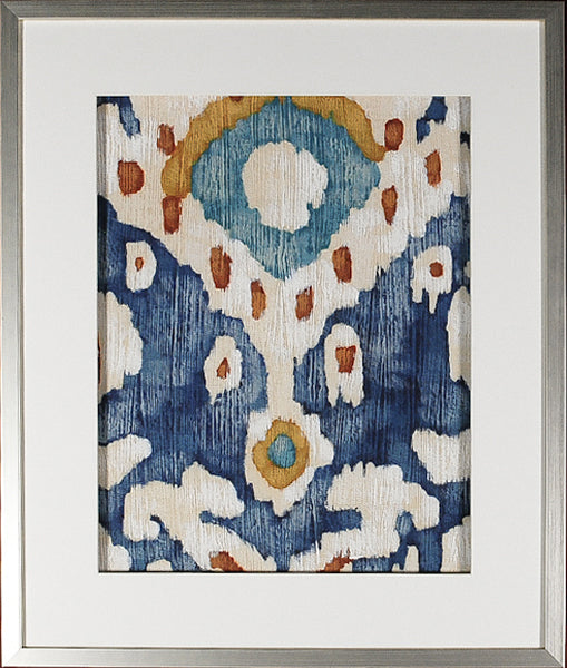 Ocean Ikat II wall art