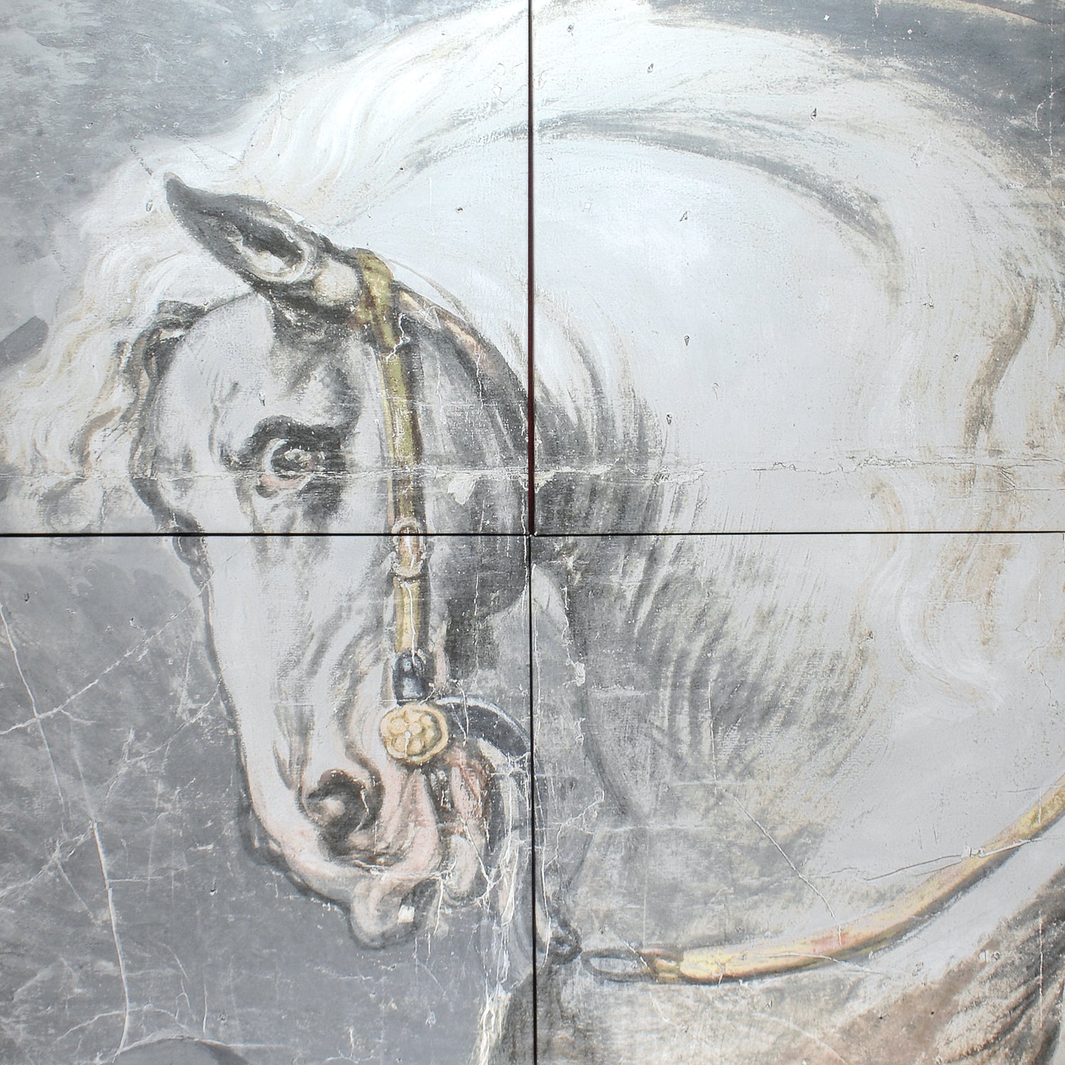 Statement Dappled Grey & Tete De Cheval Pair Bundle