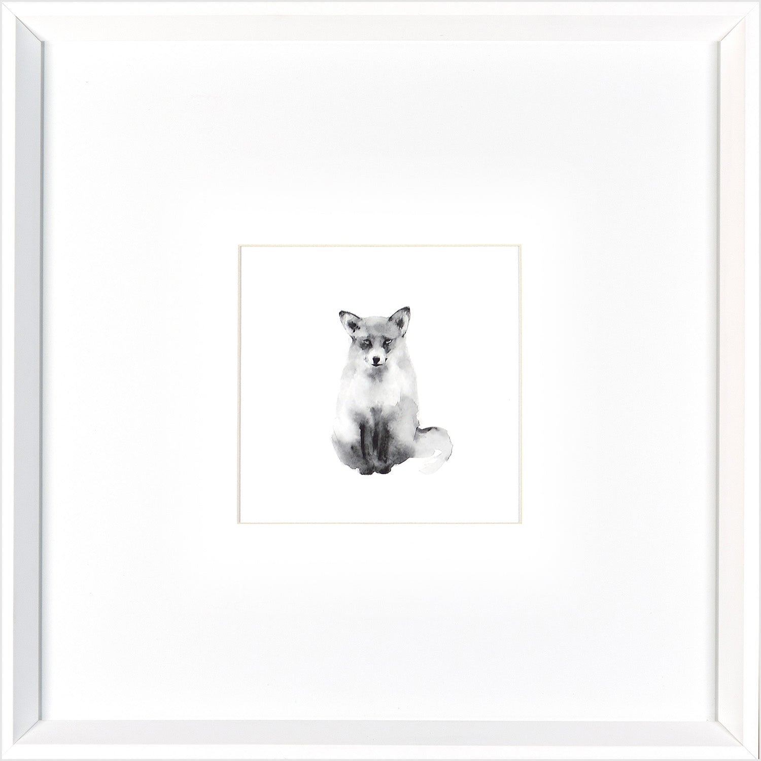 Foxy Stare — nature and landscape fine art print shown from another angle