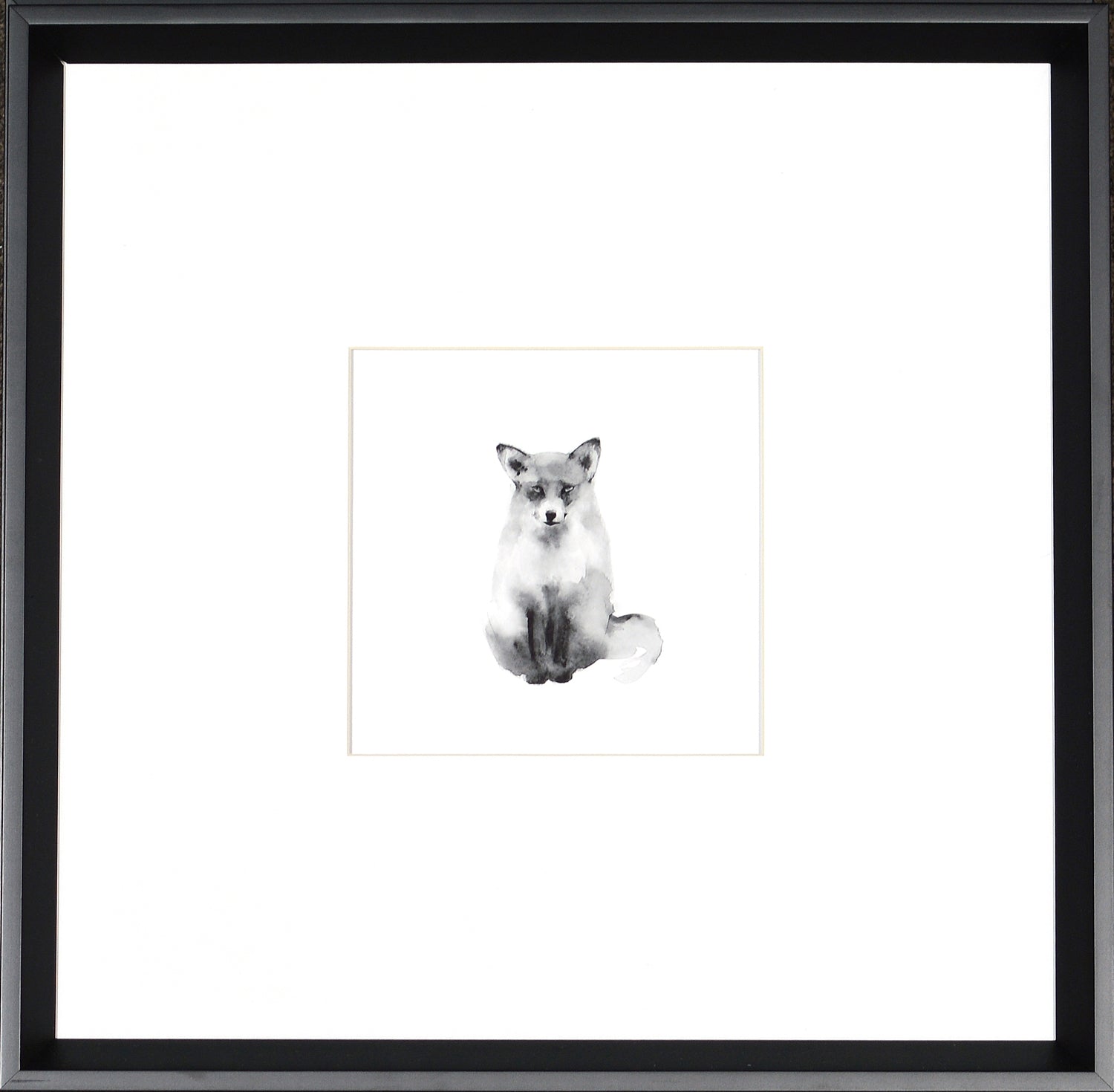 Foxy Stare — nature and landscape fine art print in neutral tones at Laurie Yapp Home