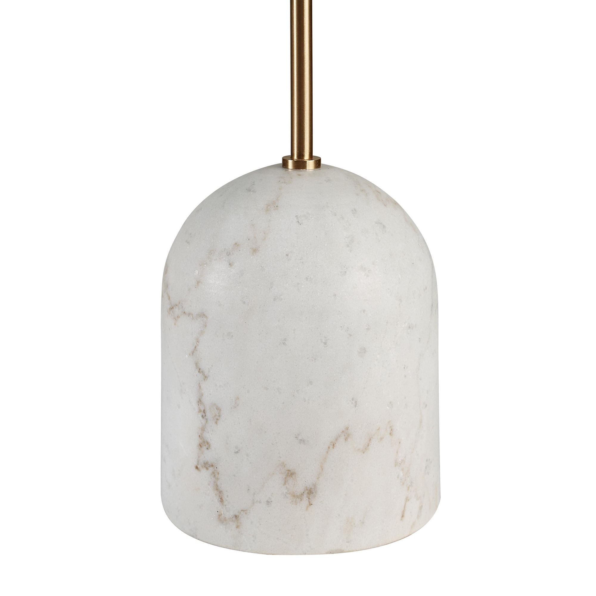 Dili shown from the front to reveal the base and shade proportions.