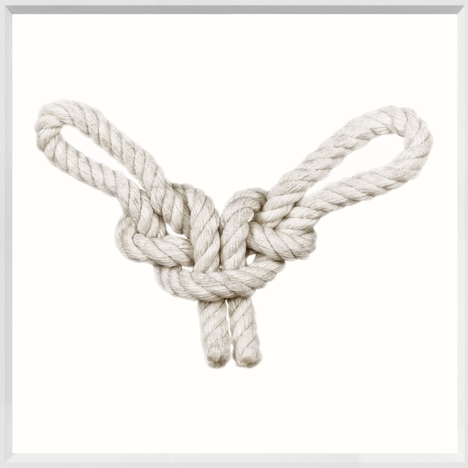 Knot Spanish Bowline framed art print
