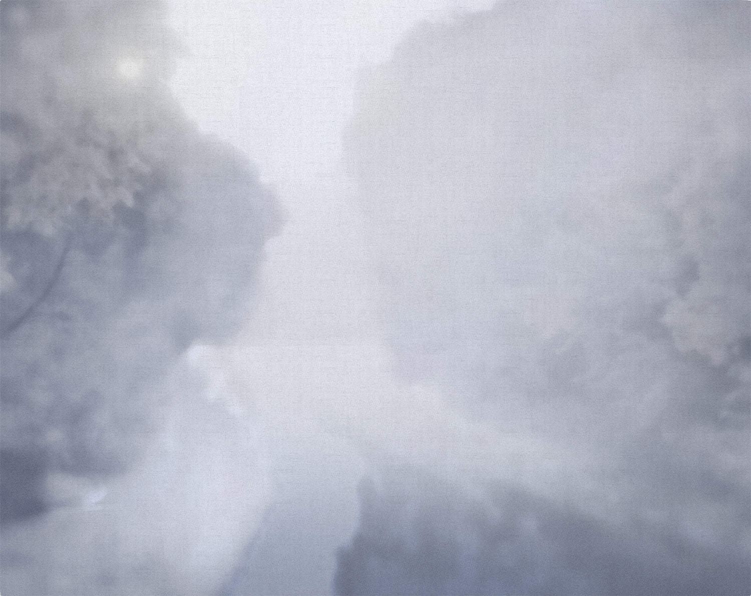 Chambray Haze — nature and landscape fine art print shown from another angle