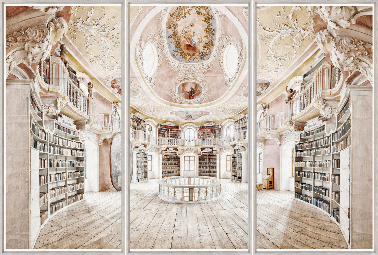 Abbey Saint Mang – Bavaria, Germany — architecture and travel fine art print in pastel tones at Laurie Yapp Home