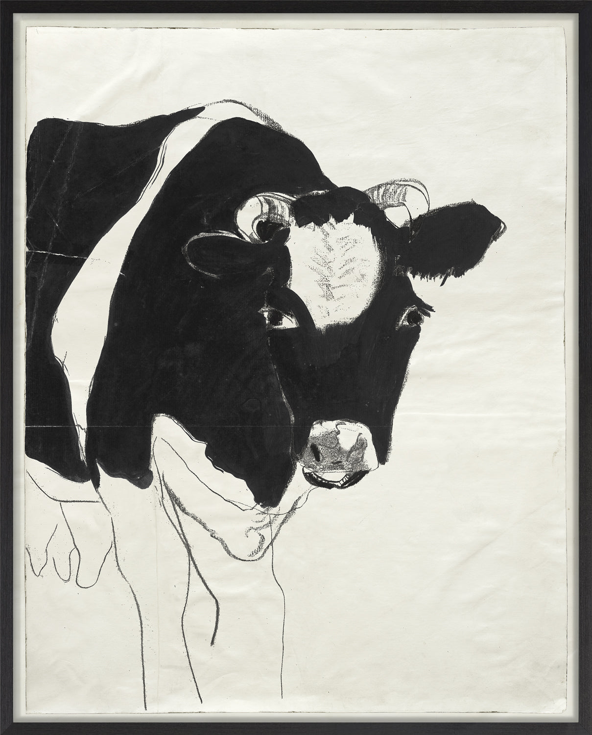 Cachet Cow framed art print