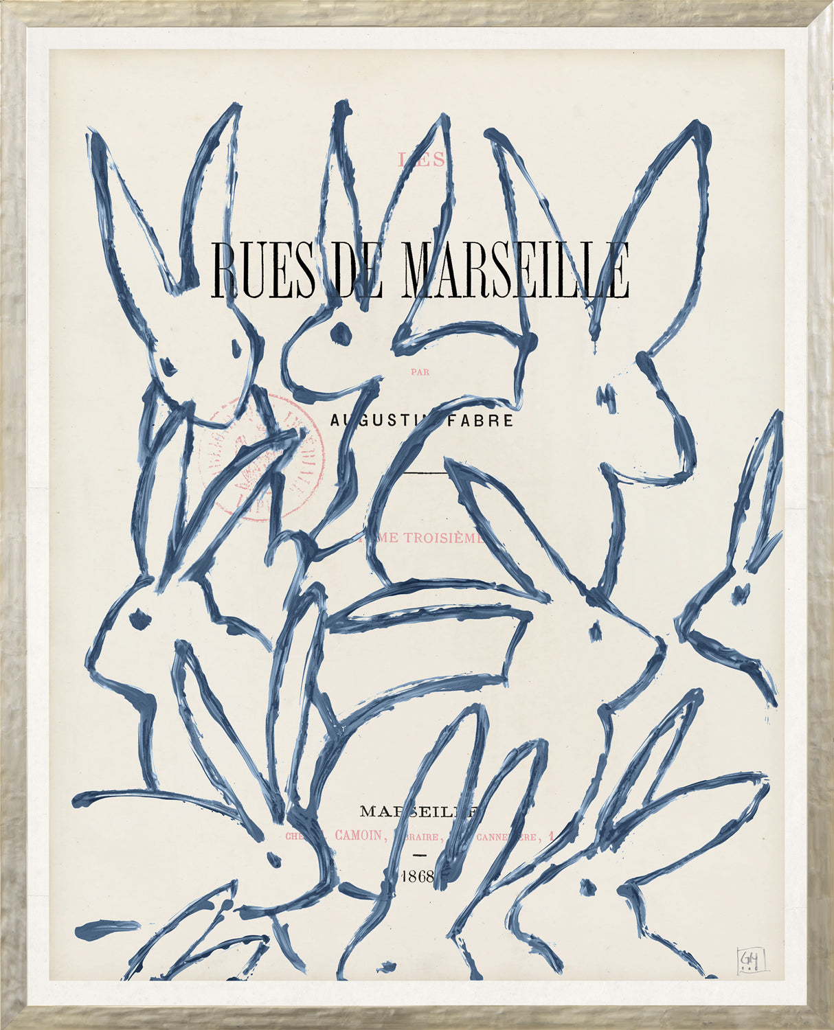 Parisienne Page XII — figurative fine art print at Laurie Yapp Home