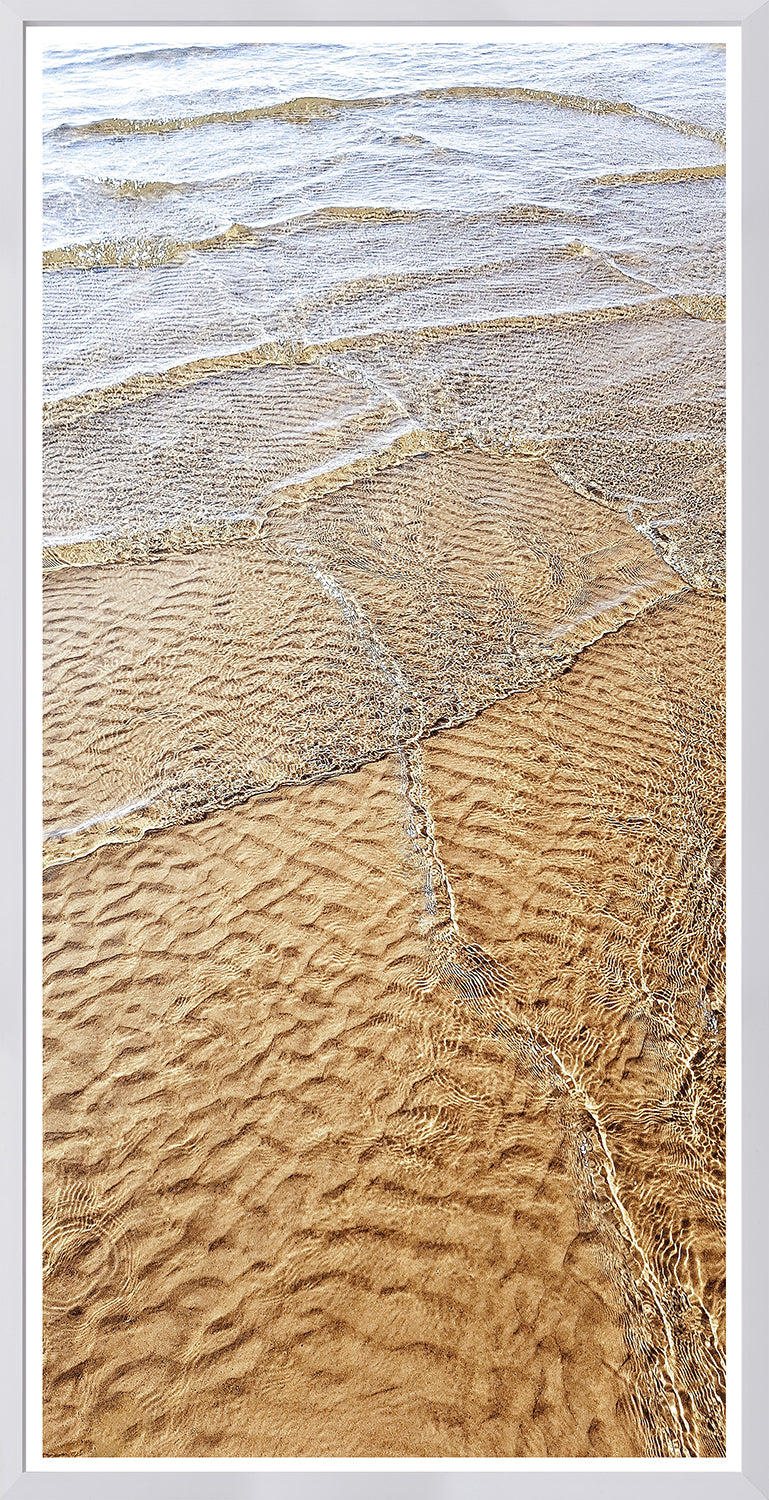 Golden Shallows — fine art print in pastel tones at Laurie Yapp Home