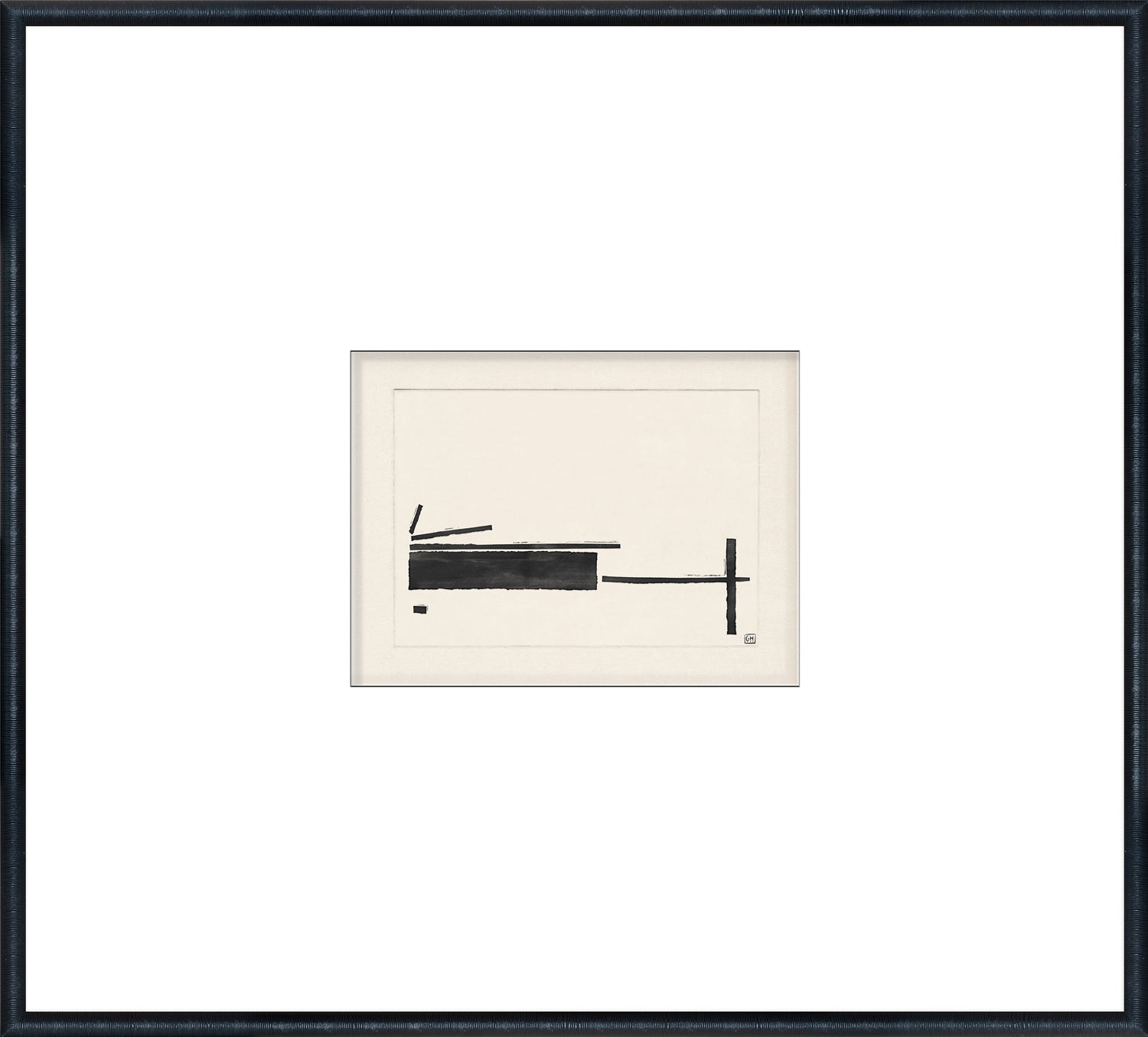 Matchsticks Iv framed art print