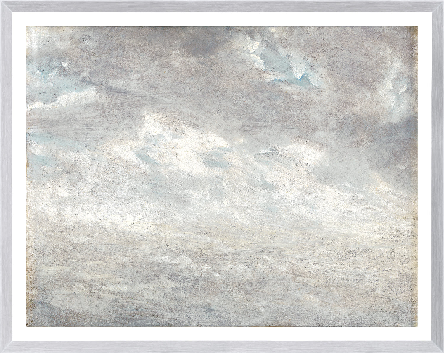 Constable Cloud Study (Full Size) Pair Bundle — nature and landscape fine art print in cool tones at Laurie Yapp Home
