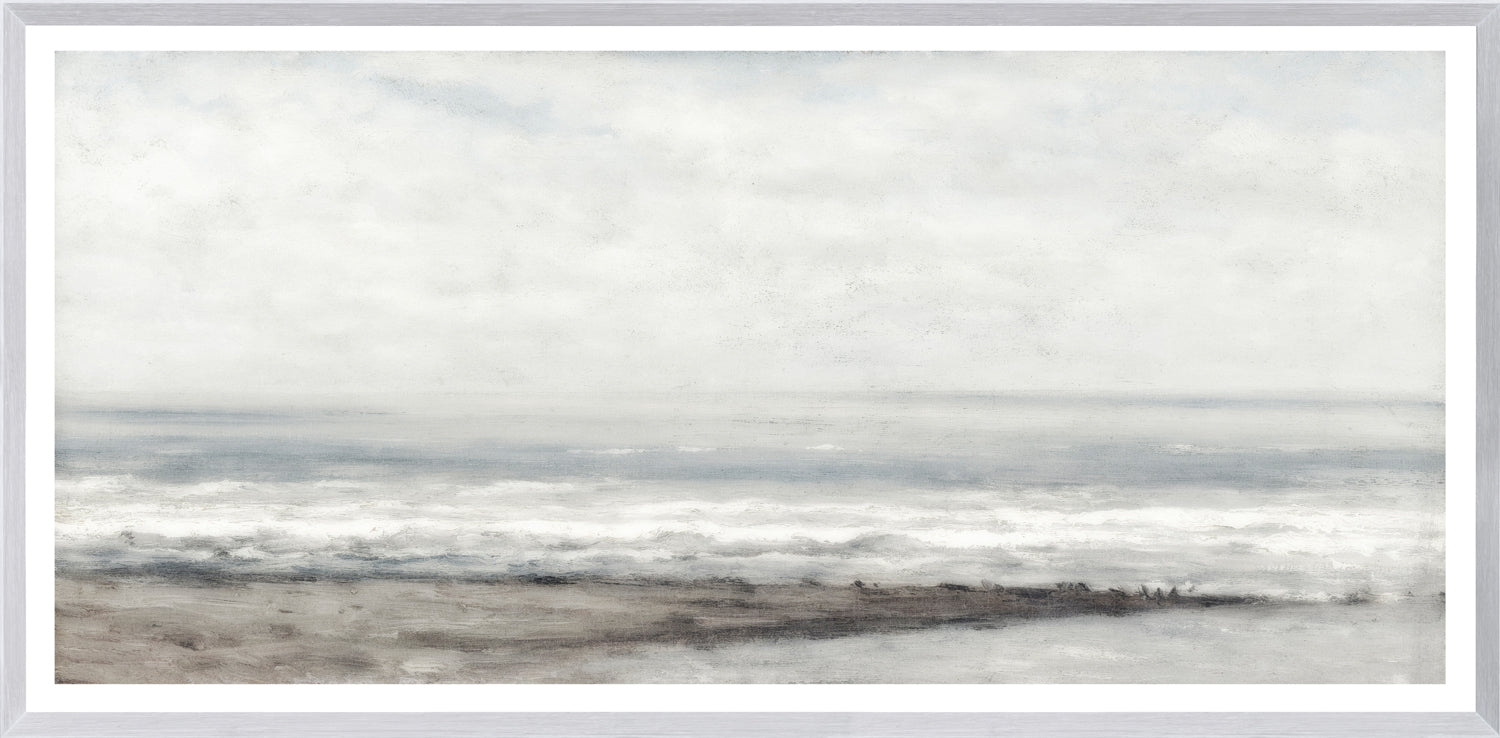 Seascape Near Heijst — nature and landscape fine art print in cool tones at Laurie Yapp Home