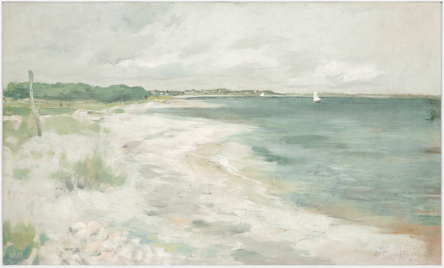 Storm Clouds C. 1880 — nature and landscape fine art print in cool tones at Laurie Yapp Home
