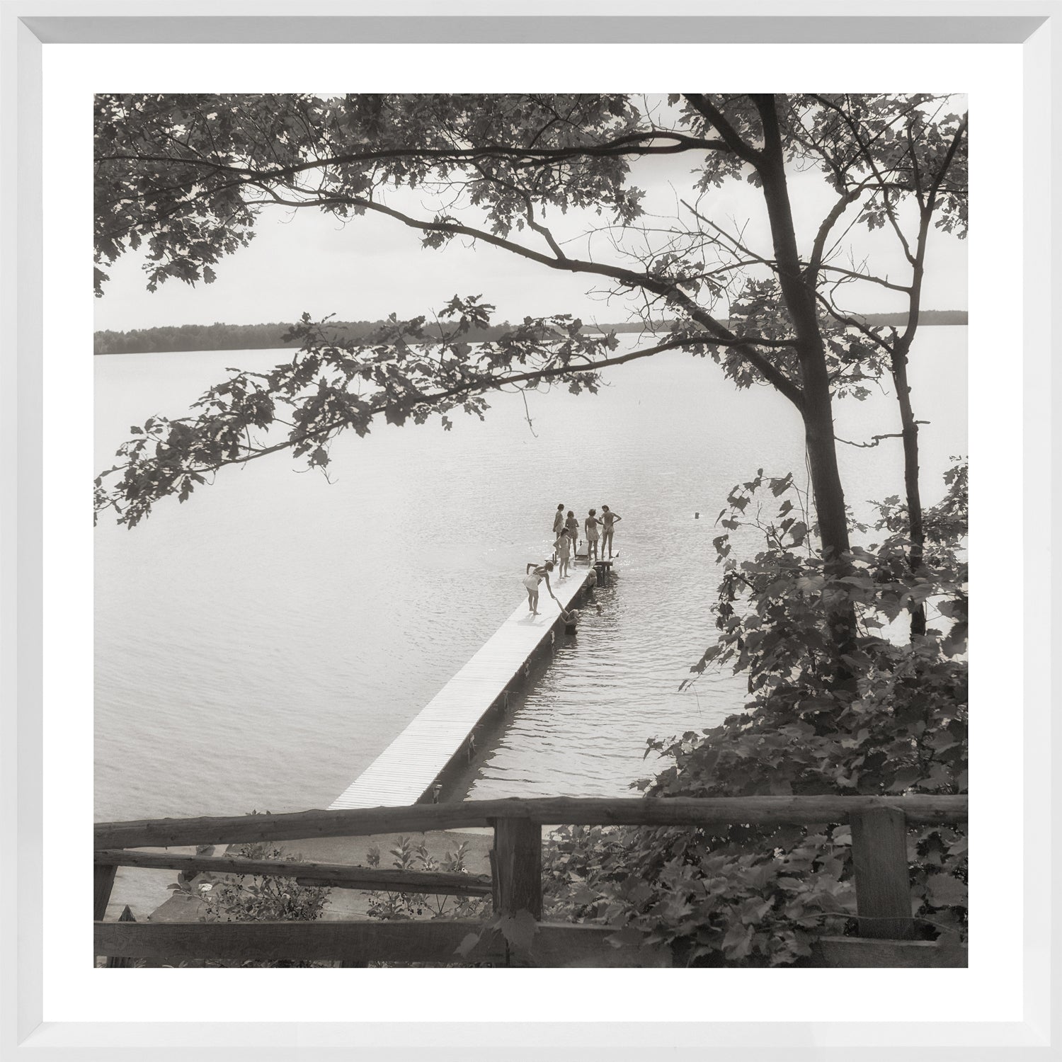 Camp Swim, 1942 wall art