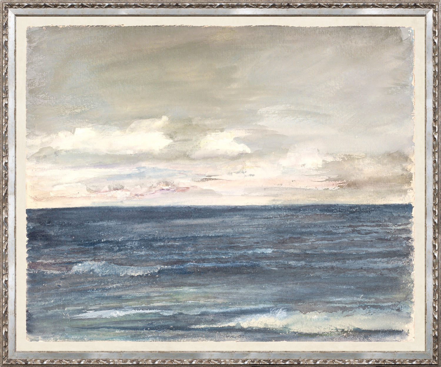 Collection Vintage Study On The Jersey Coast 1881 framed art print