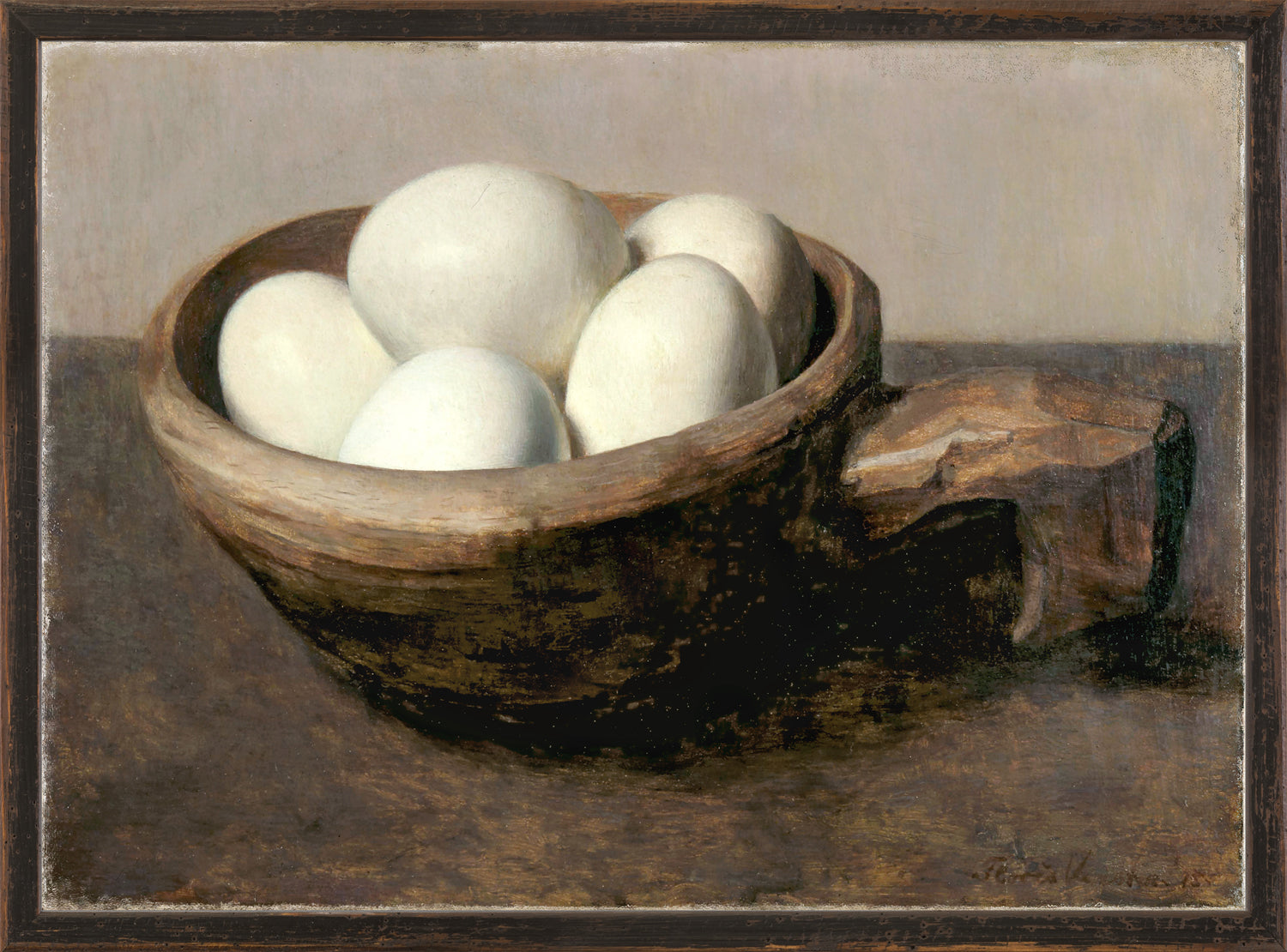 Collection 23 Nap With Eggs C 1915 framed art print