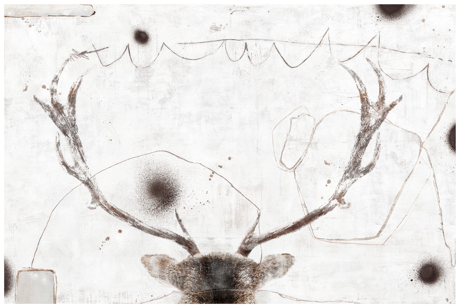 Carousel – Stag — nature and landscape fine art print shown from another angle