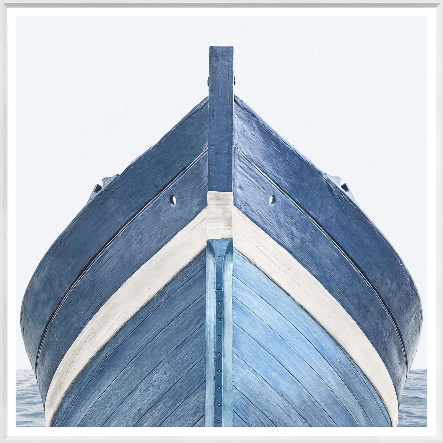 Seaworn Bows III — architecture and travel fine art print shown from another angle