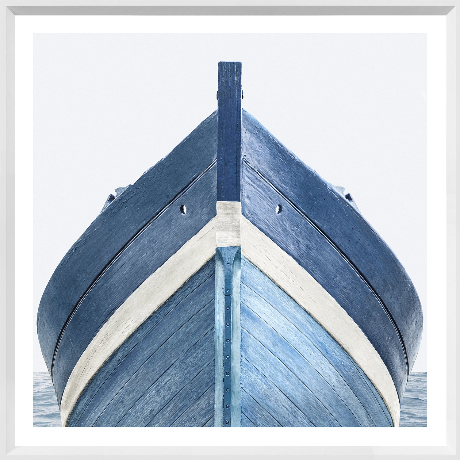 Seaworn Bows III — architecture and travel fine art print shown from another angle
