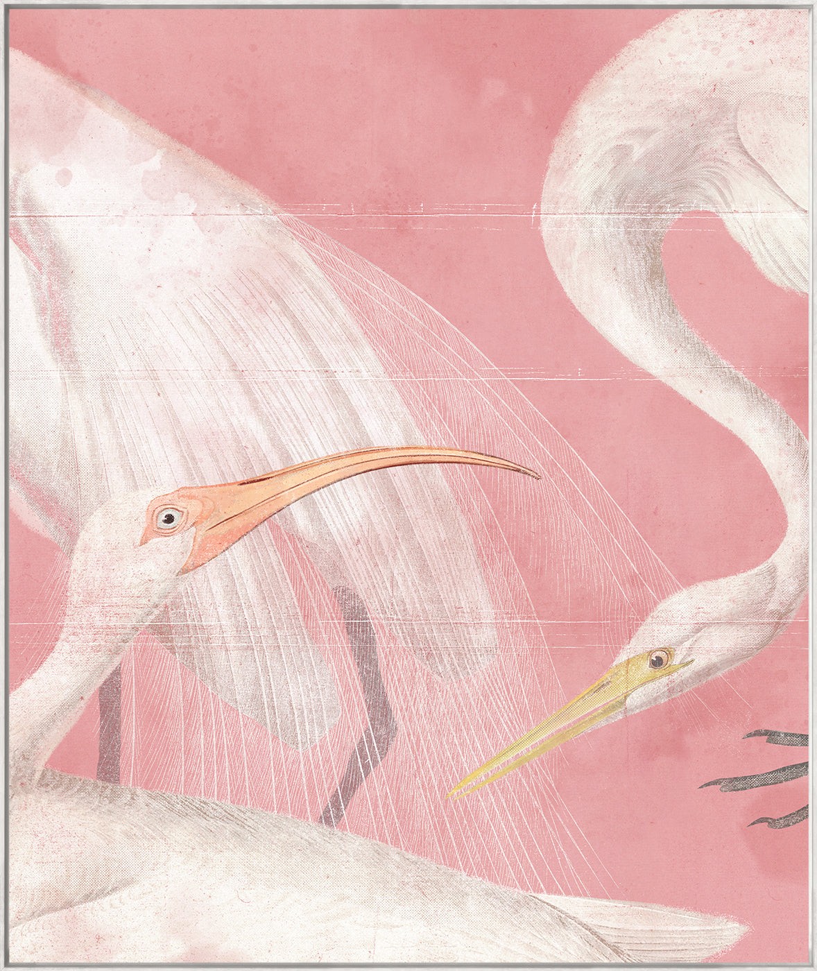 Pearled Aquatics III — nature and landscape fine art print shown from another angle