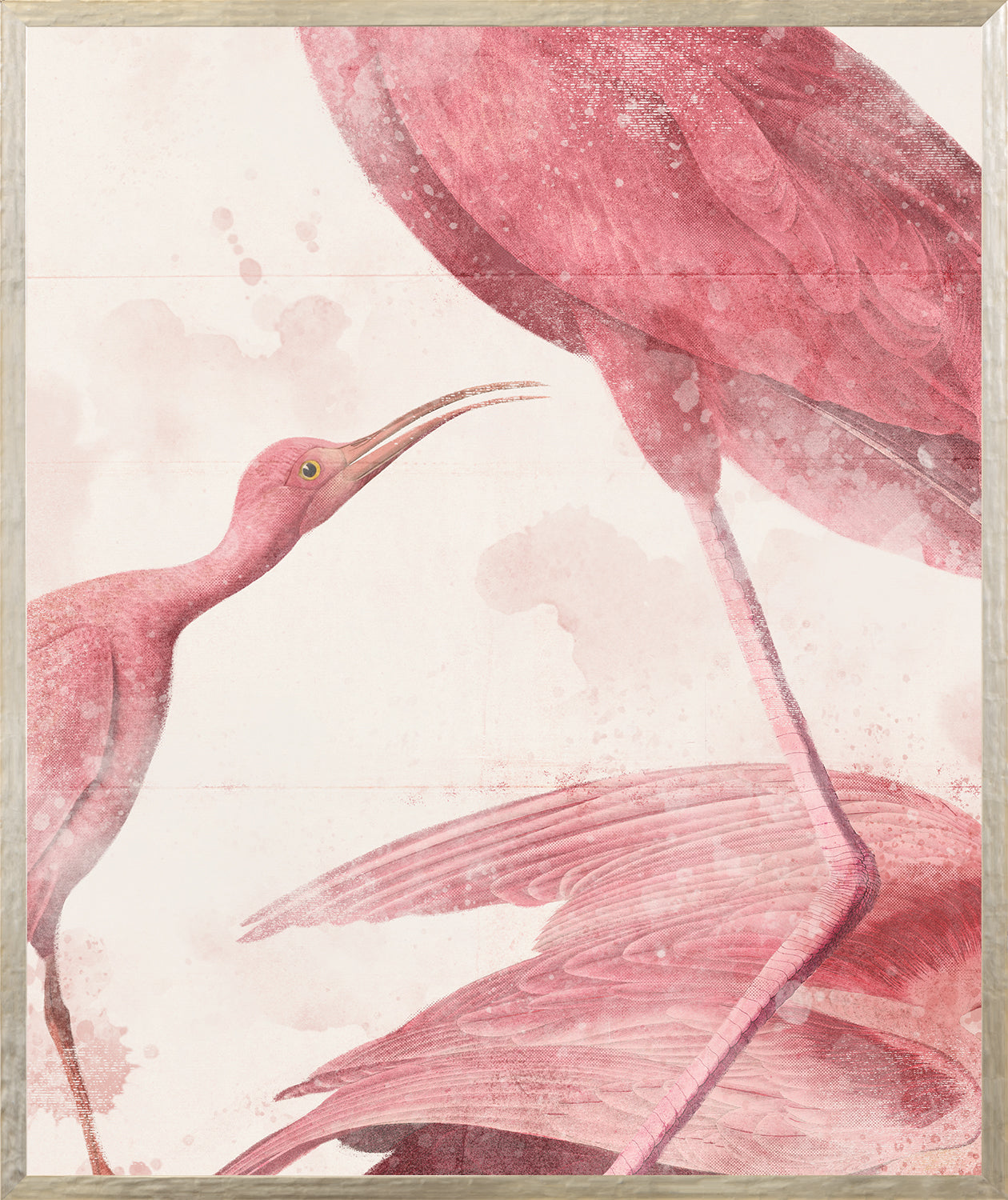 Roseate Aquatics III — nature and landscape fine art print in pastel tones at Laurie Yapp Home