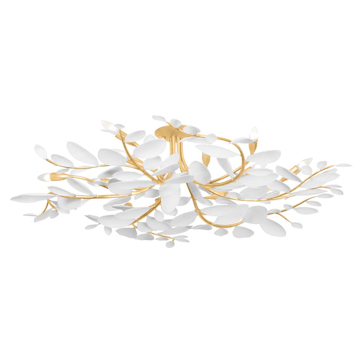 Marabec Semi Flush 48" — a Hudson Valley close-to-ceiling for hallways, bedrooms, and entryways at Laurie Yapp Home.