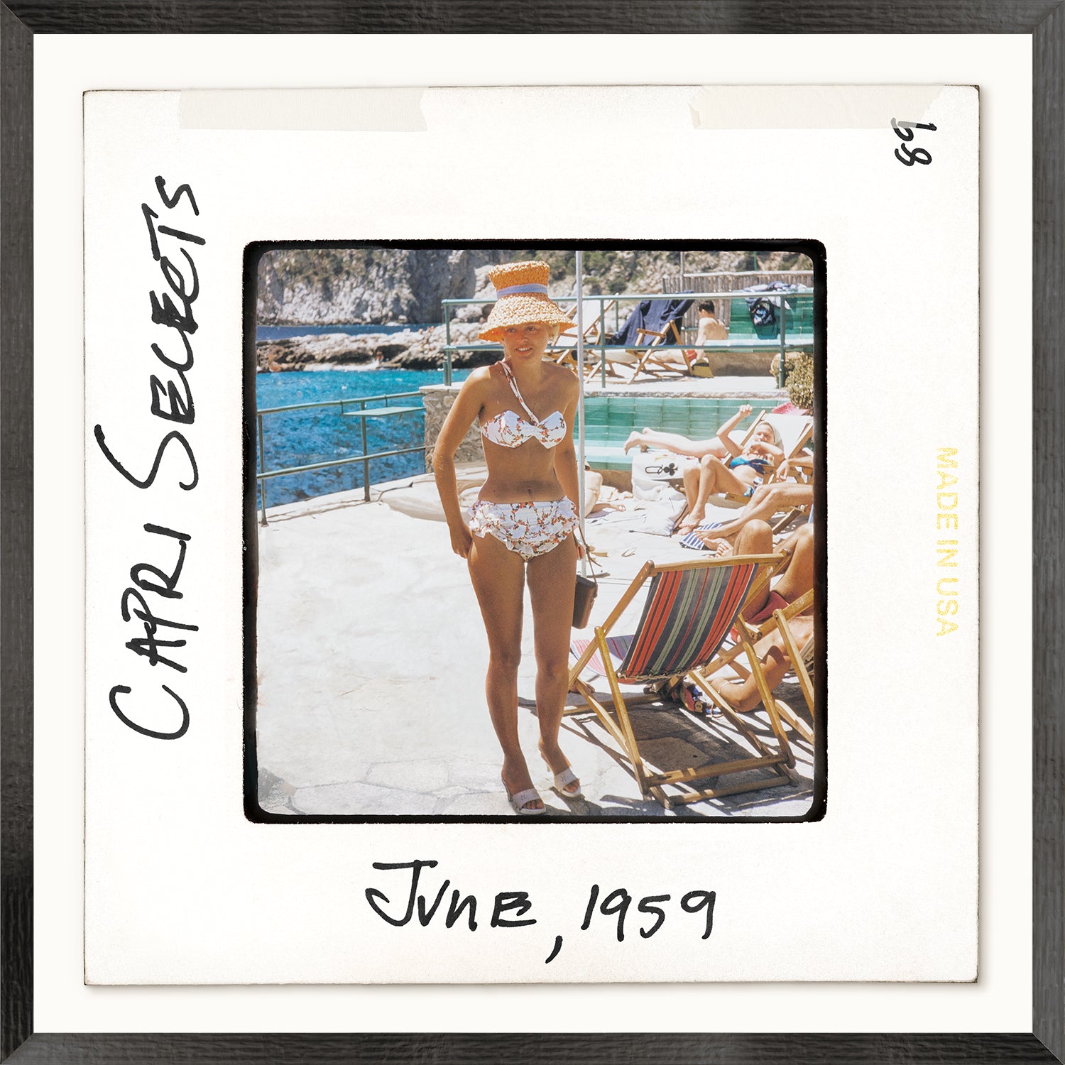 Toni Frissell Slides – Capri Selects II C. 1959 wall art