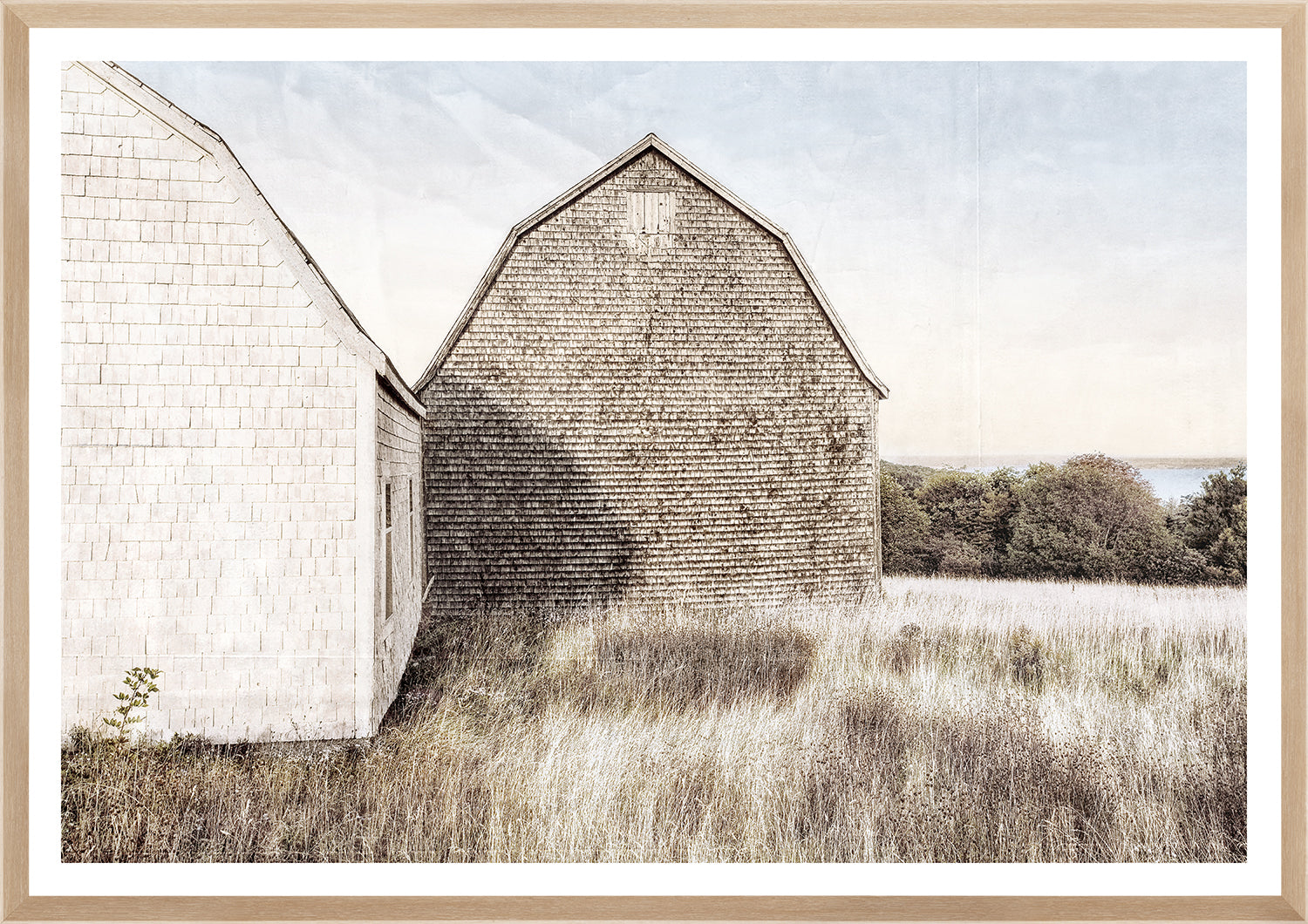 Maritime View framed art print