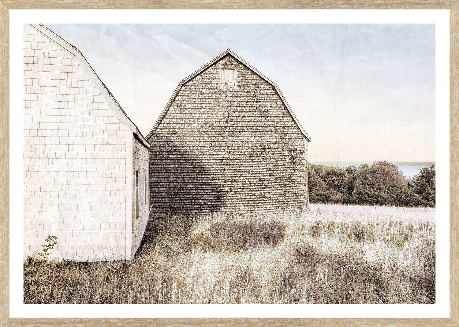Maritime View framed art print