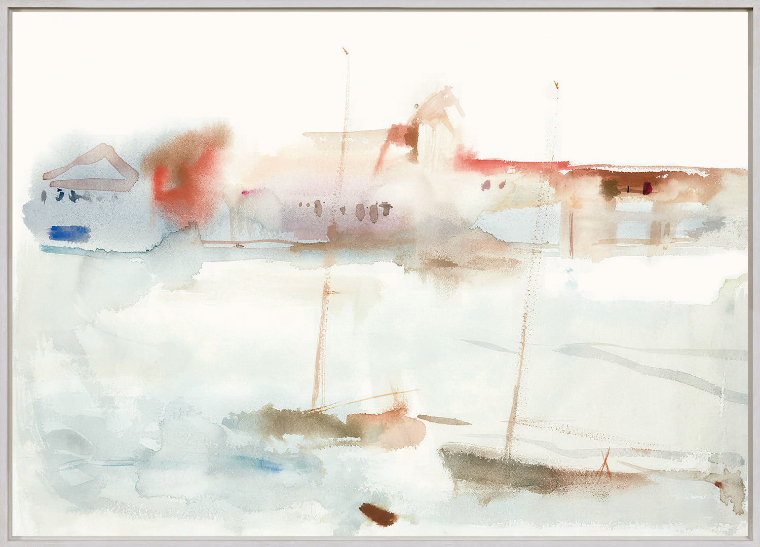 Marina View II wall art