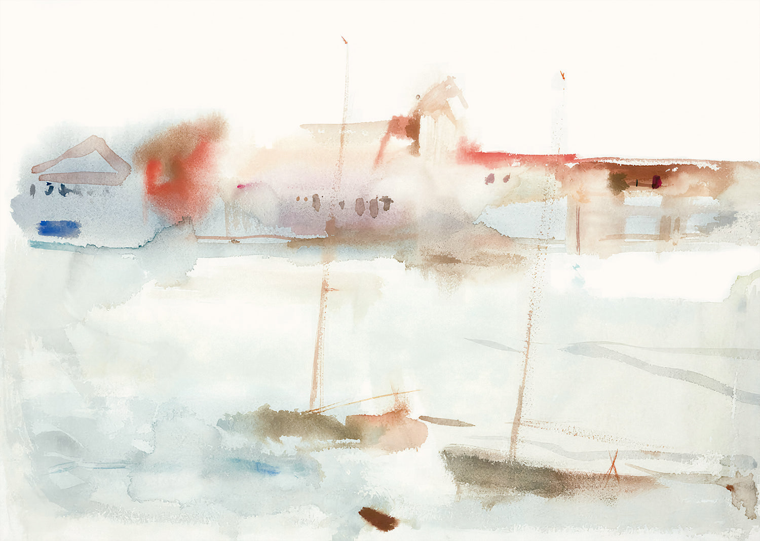 Marina View II wall art