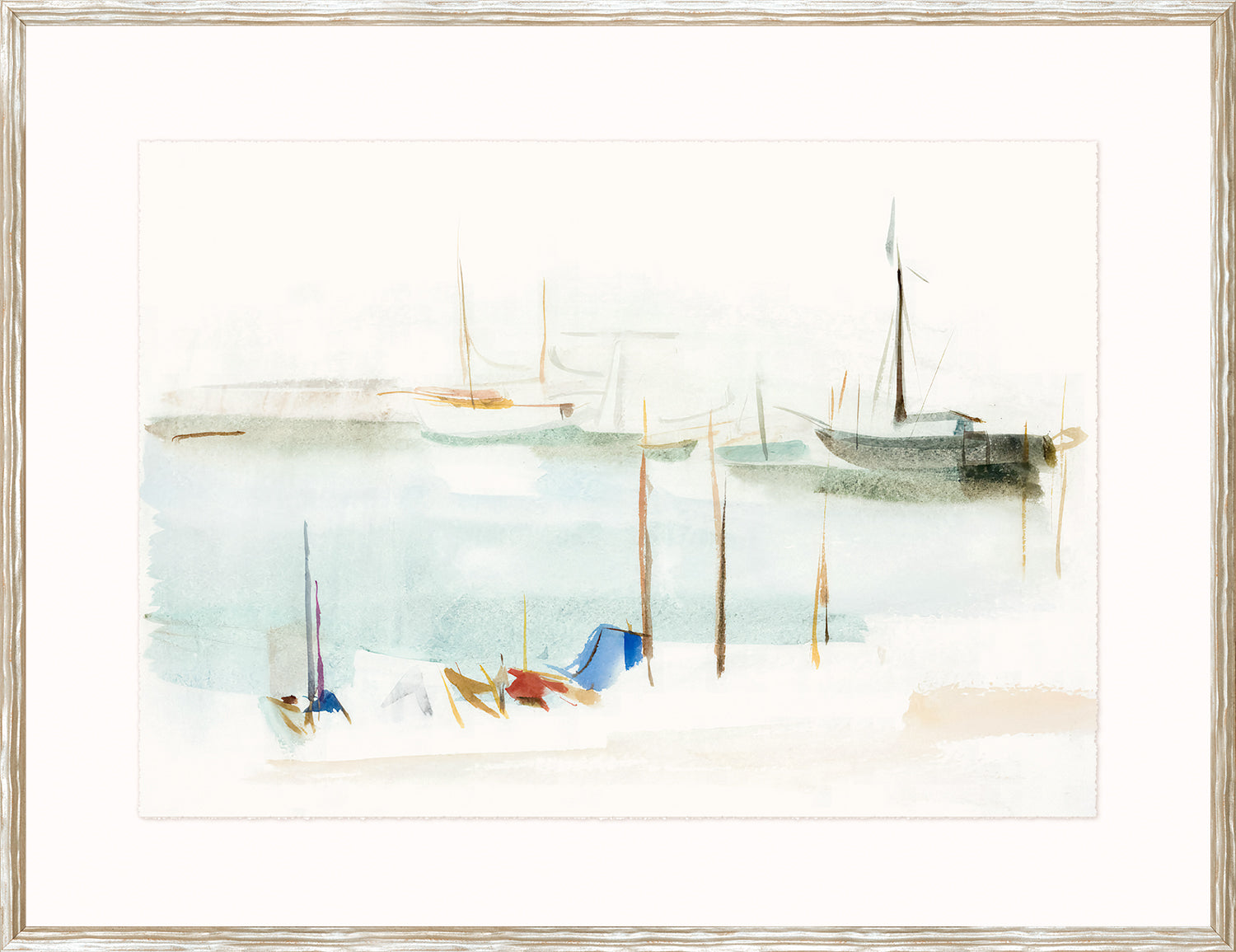 Marina View III wall art
