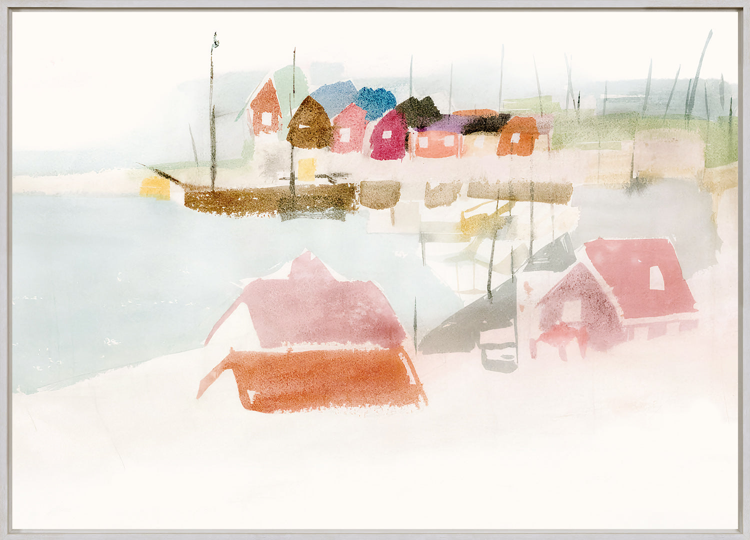 Marina View IV wall art