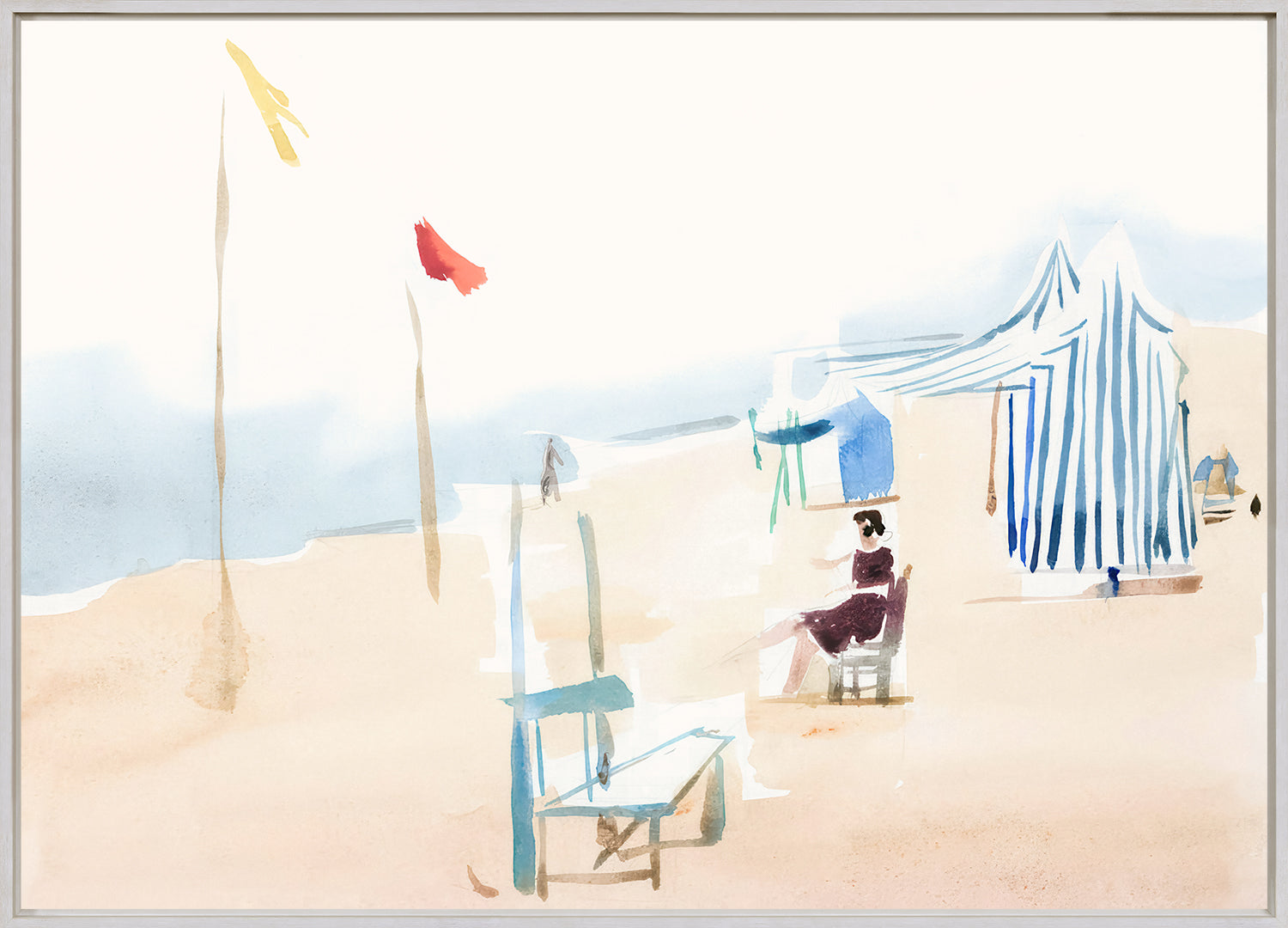 Beach Vacation I wall art