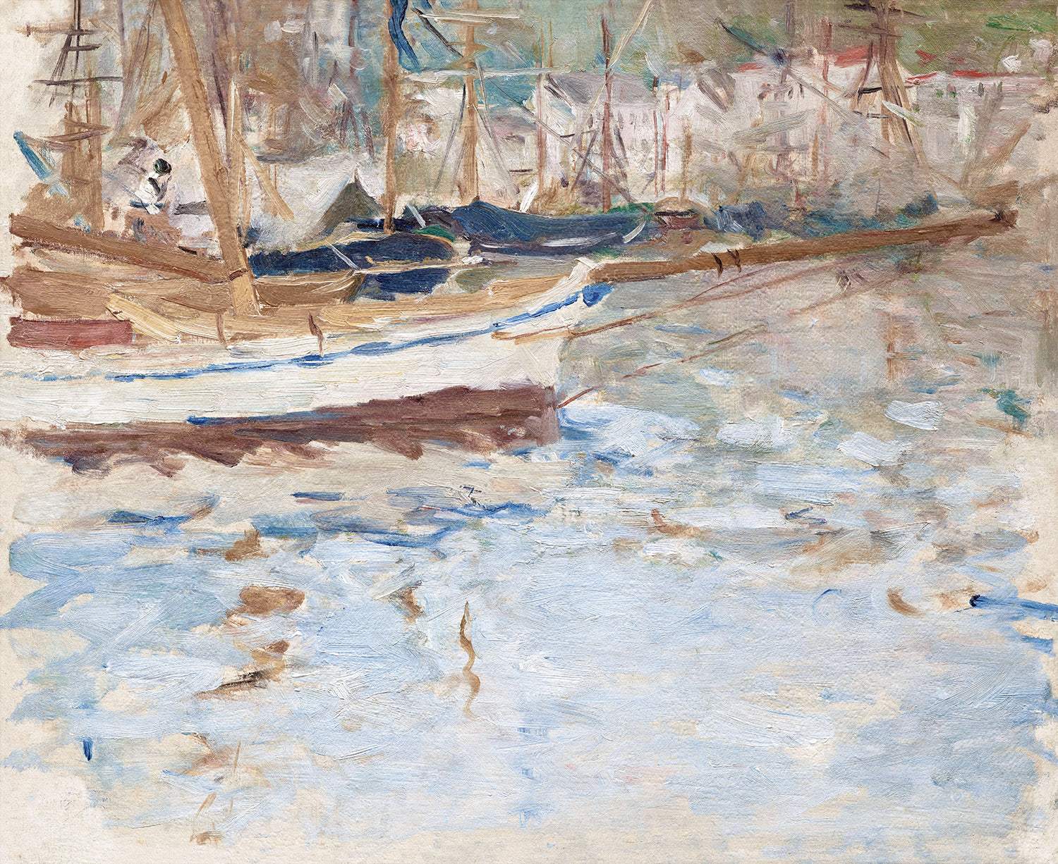 Port of Nice, Gallery Wrap Canvas — Celadon Art at Laurie Yapp Home.