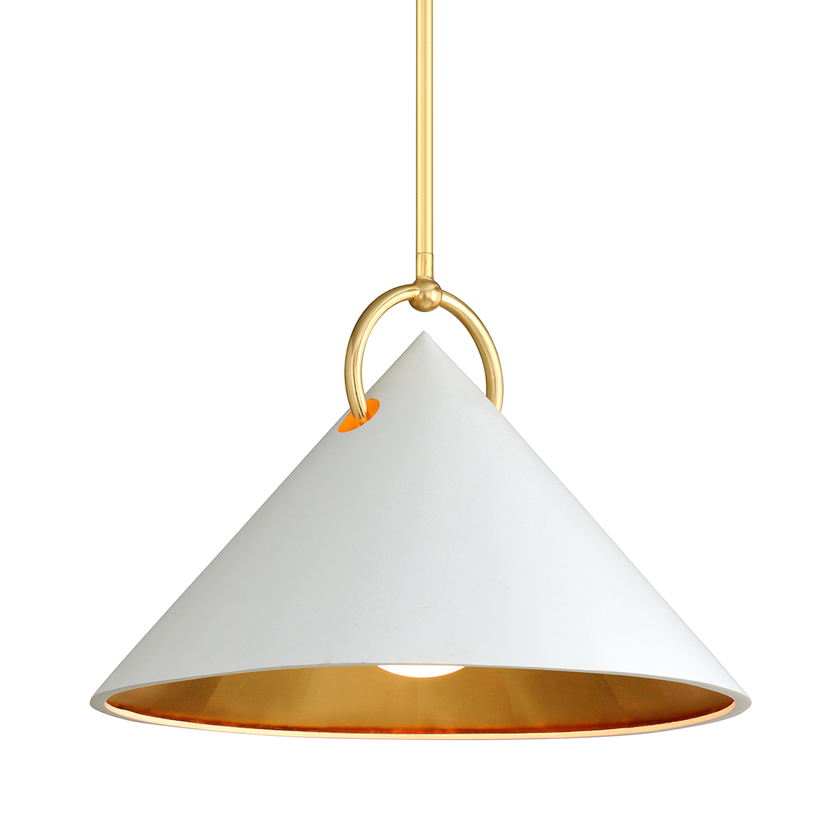 Charm Pendant 23" x 16.5" — a Corbett pendant for kitchens, entries, and dining rooms at Laurie Yapp Home.