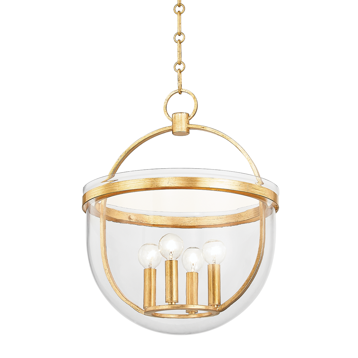 Malloy Lantern 15.5" shown from a second angle to highlight the frame and glass panel detail.