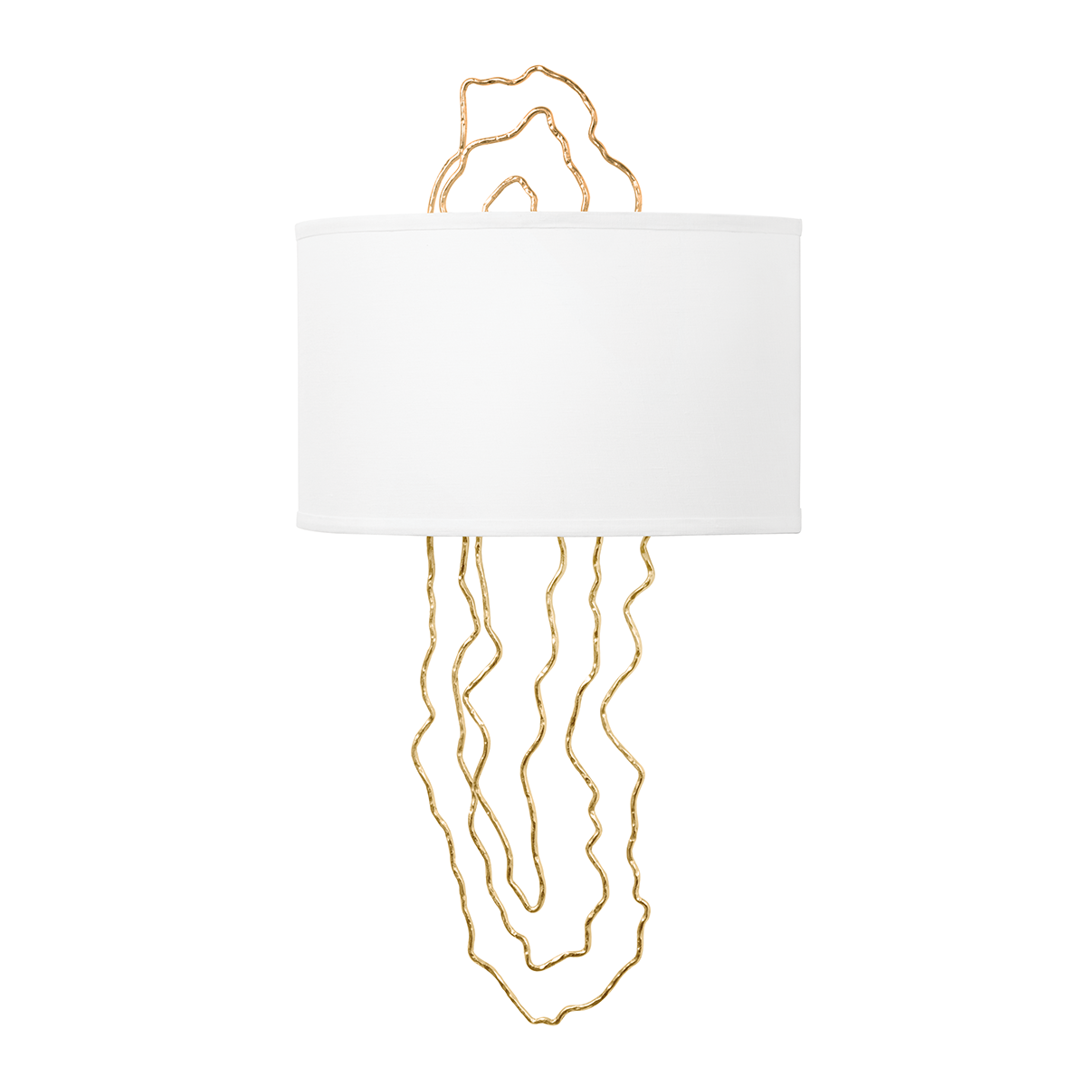 5th Avenue Wall Sconce — a Corbett wall sconce for bathrooms, hallways, and living rooms at Laurie Yapp Home.