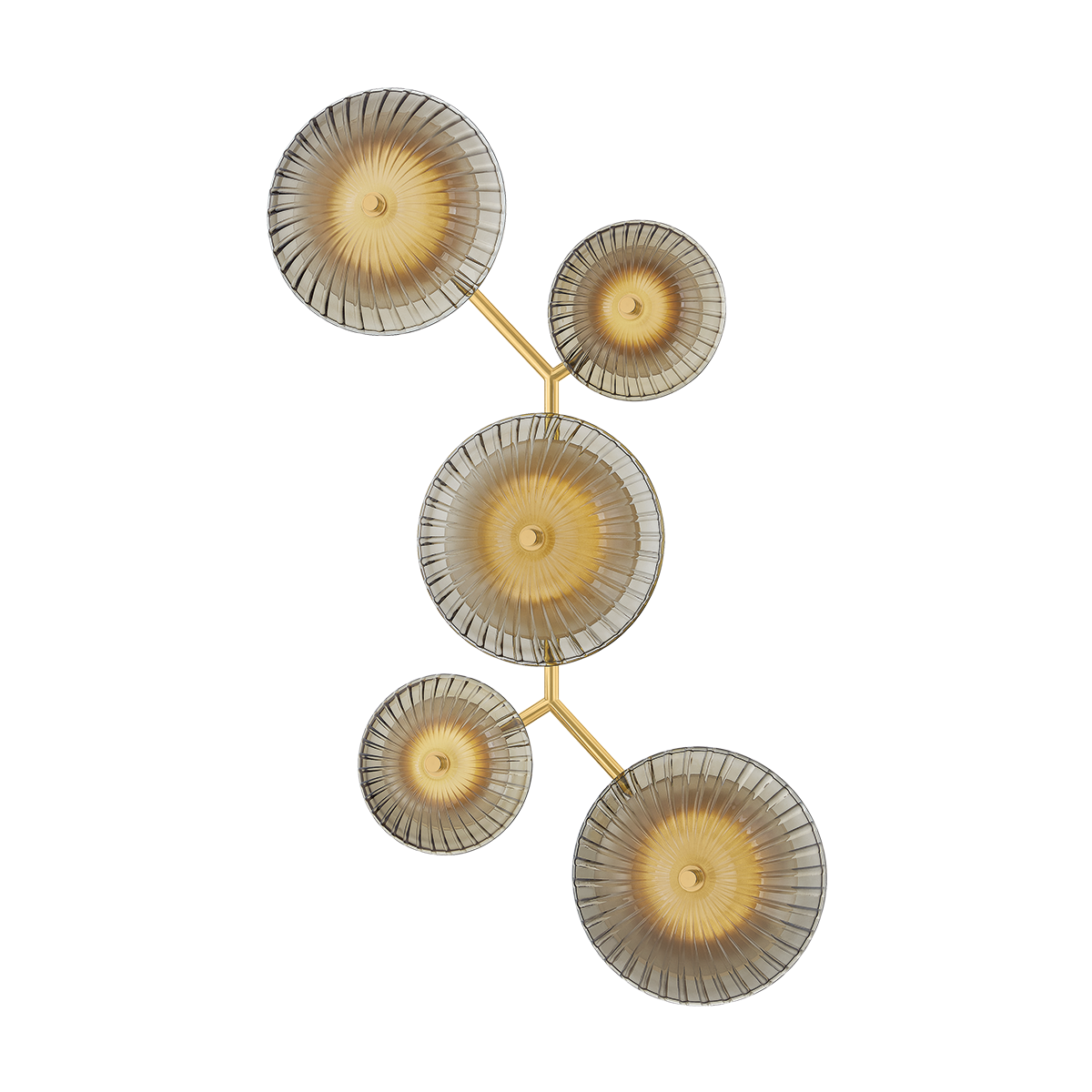 Birmingham Wall Sconce — a Corbett wall sconce for bathrooms, hallways, and living rooms at Laurie Yapp Home.