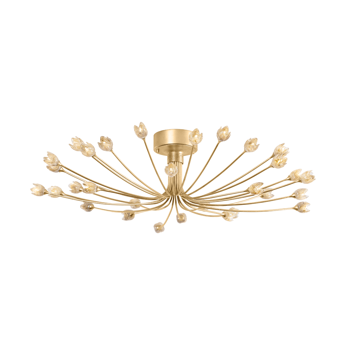 Falkirk Semi Flush 42" — a Hudson Valley close-to-ceiling for hallways, bedrooms, and entryways at Laurie Yapp Home.