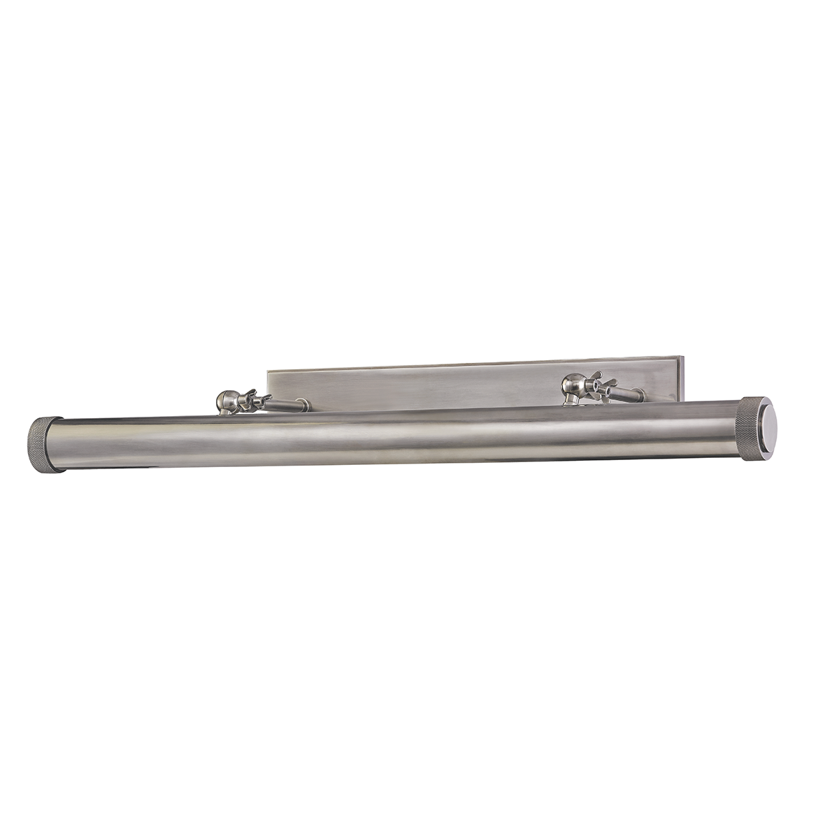 Ridgewood Picture Light 30" shown from the front to reveal the arm curve and shade proportion.