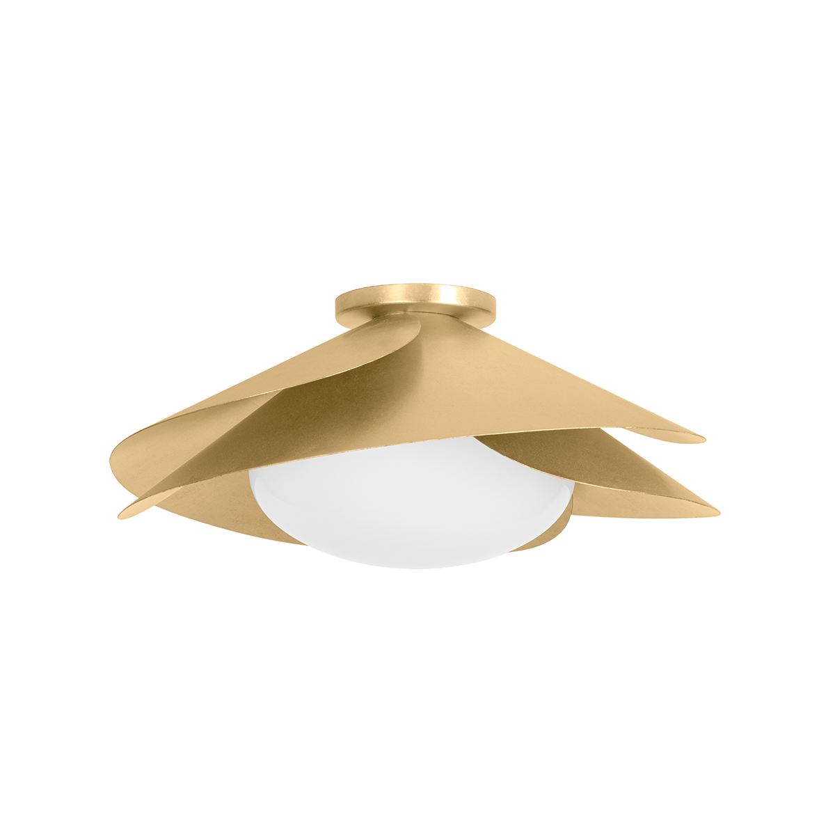 Brookhaven Flush Mount 15.25" — a Hudson Valley flush mount for hallways, bedrooms, and entryways at Laurie Yapp Home.