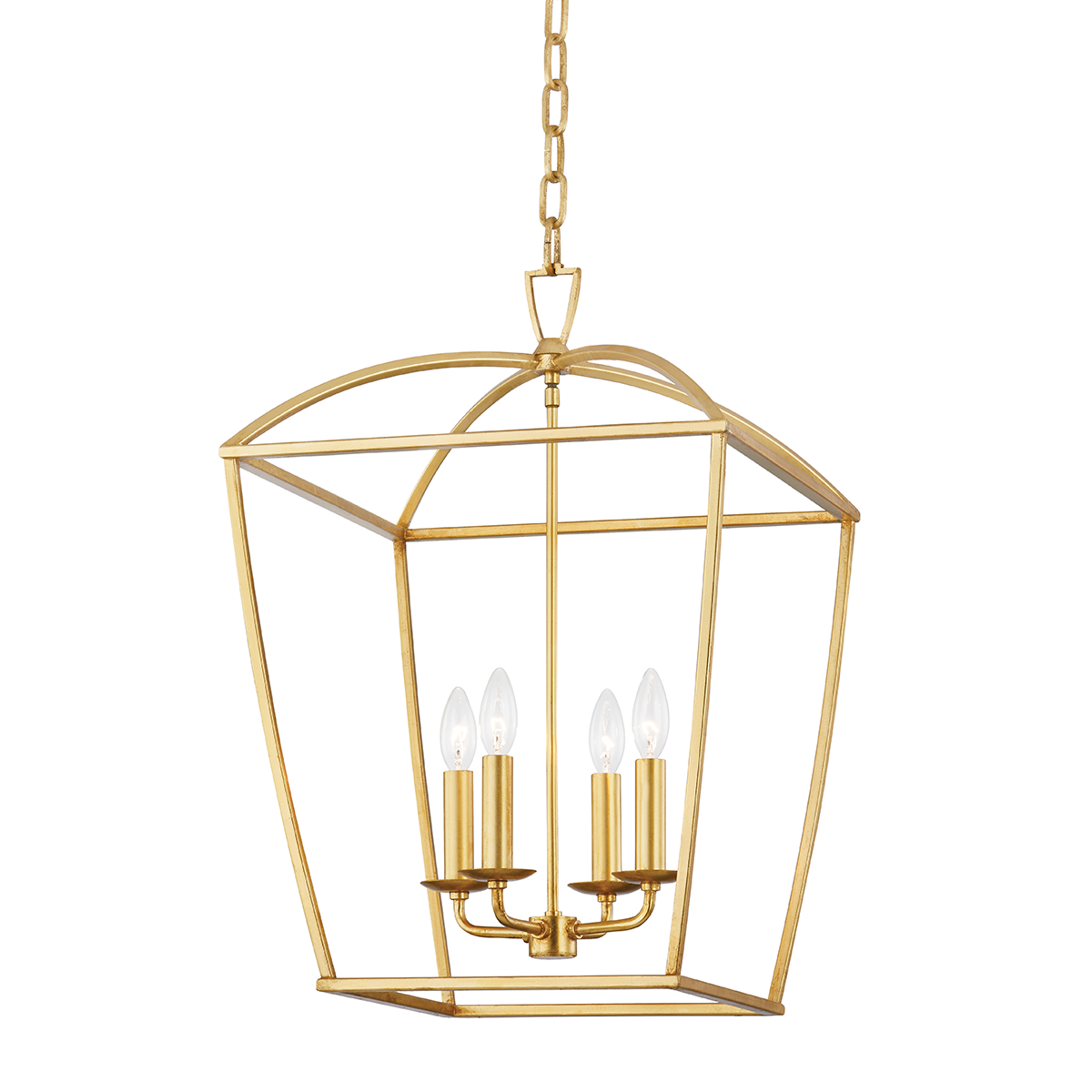 Bryant Lantern 17" shown from a second angle to highlight the frame and glass panel detail.