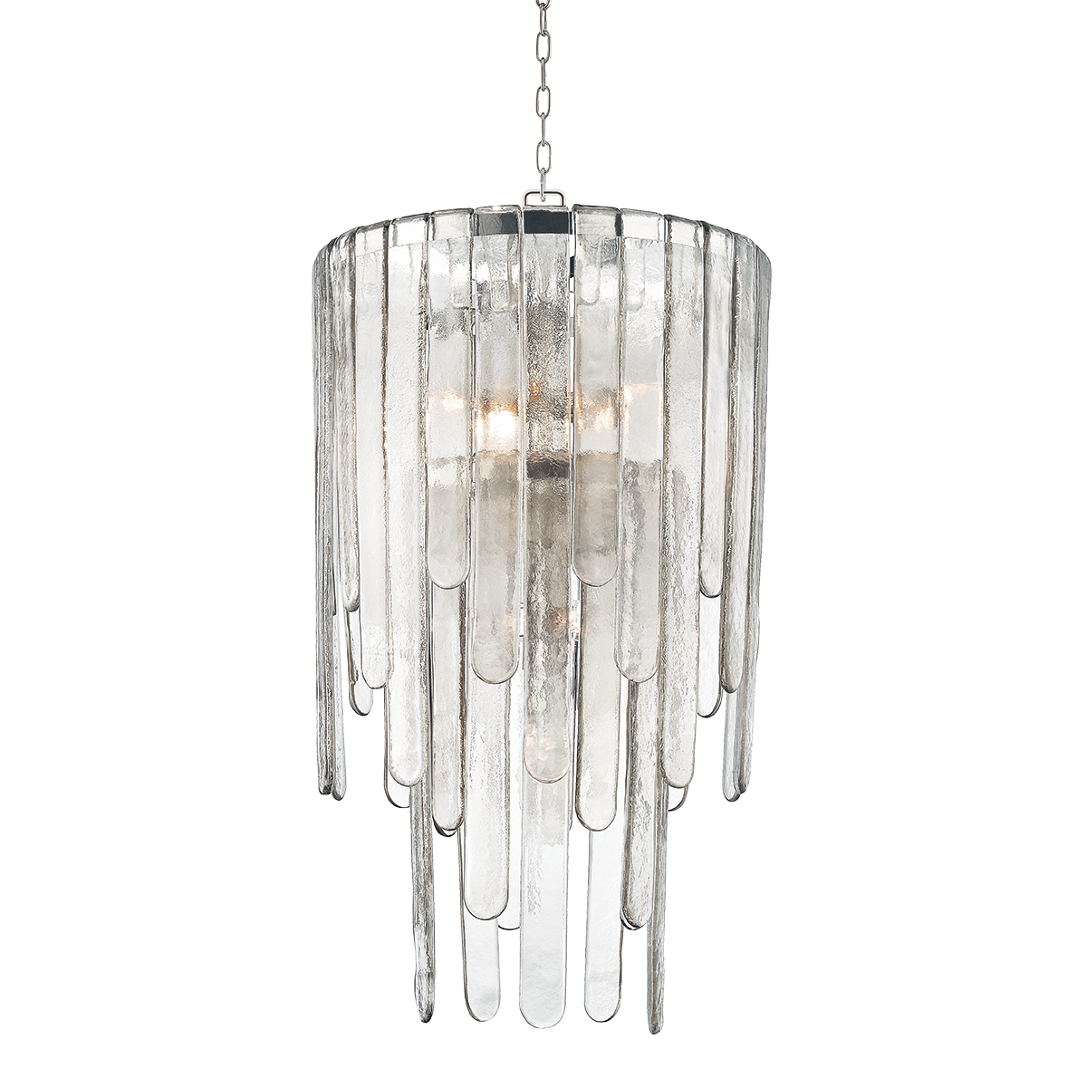 Fenwater Chandelier 20" in polished nickel — a Hudson Valley chandelier for dining rooms, entries, and living rooms at Laurie Yapp Home.