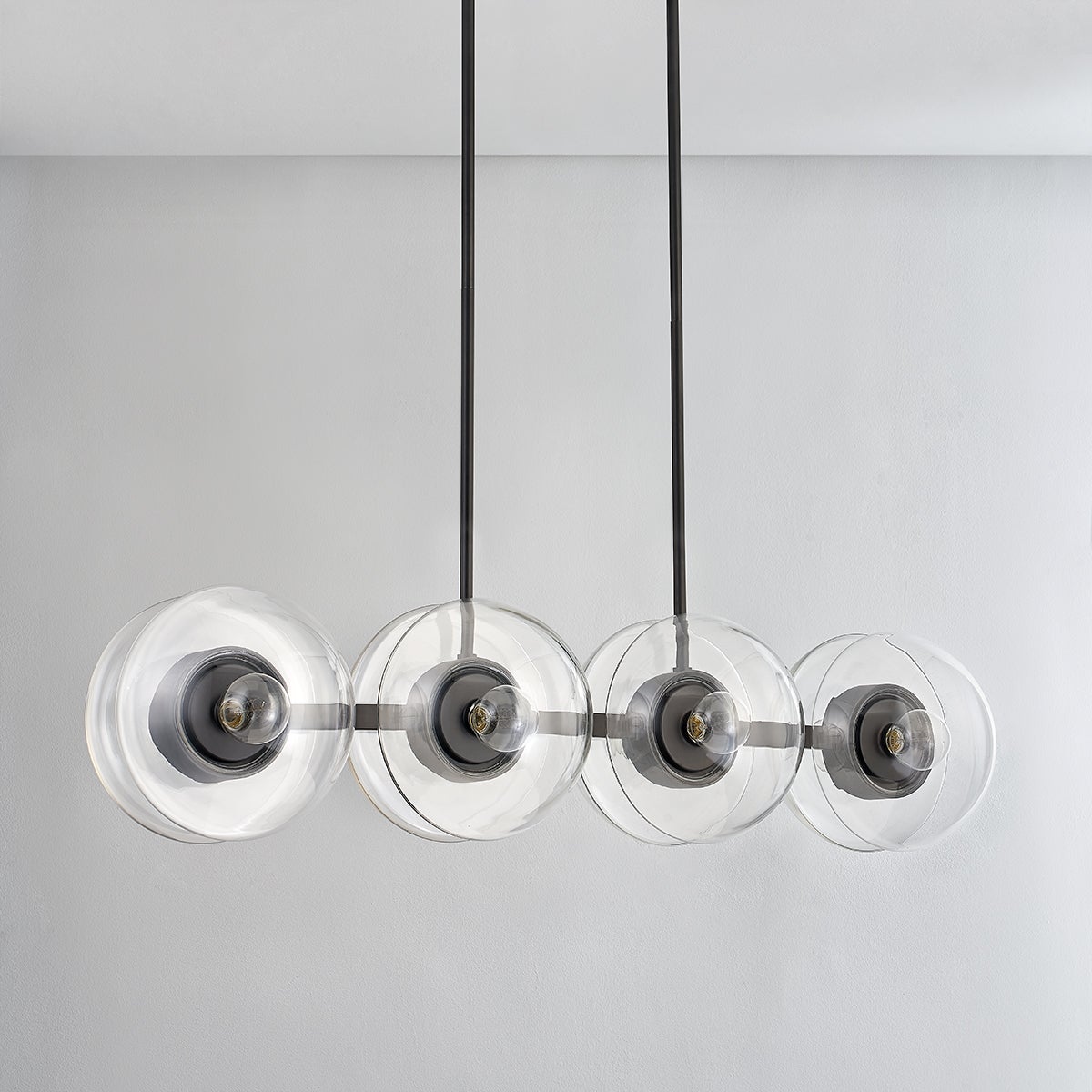 Close-up of the Kert Linear showing the extended frame and shade array.
