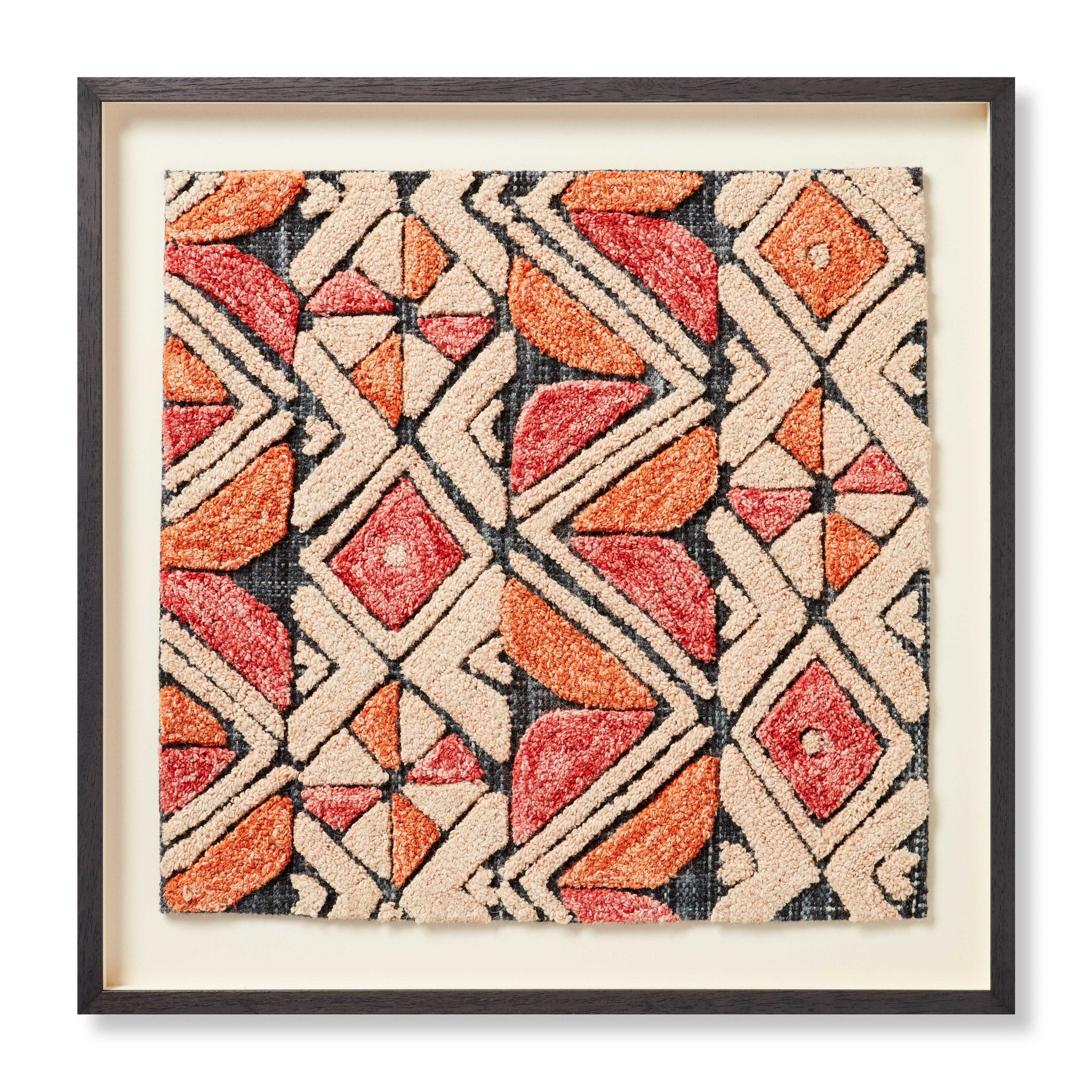 Kojo Blue / Orange — a Loloi artwork at Laurie Yapp Home.