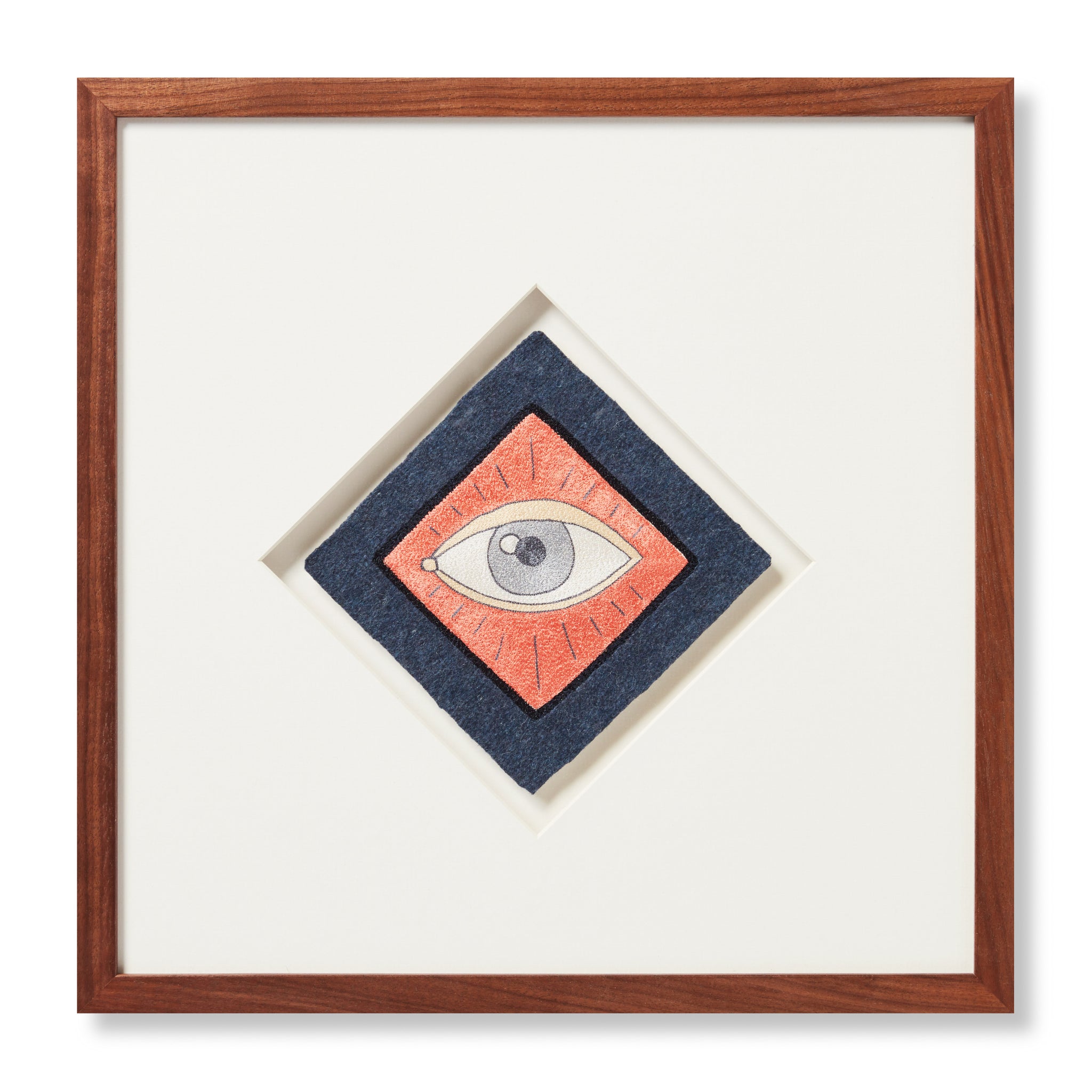 Insight Patch Pink / Blue — a Loloi artwork at Laurie Yapp Home.