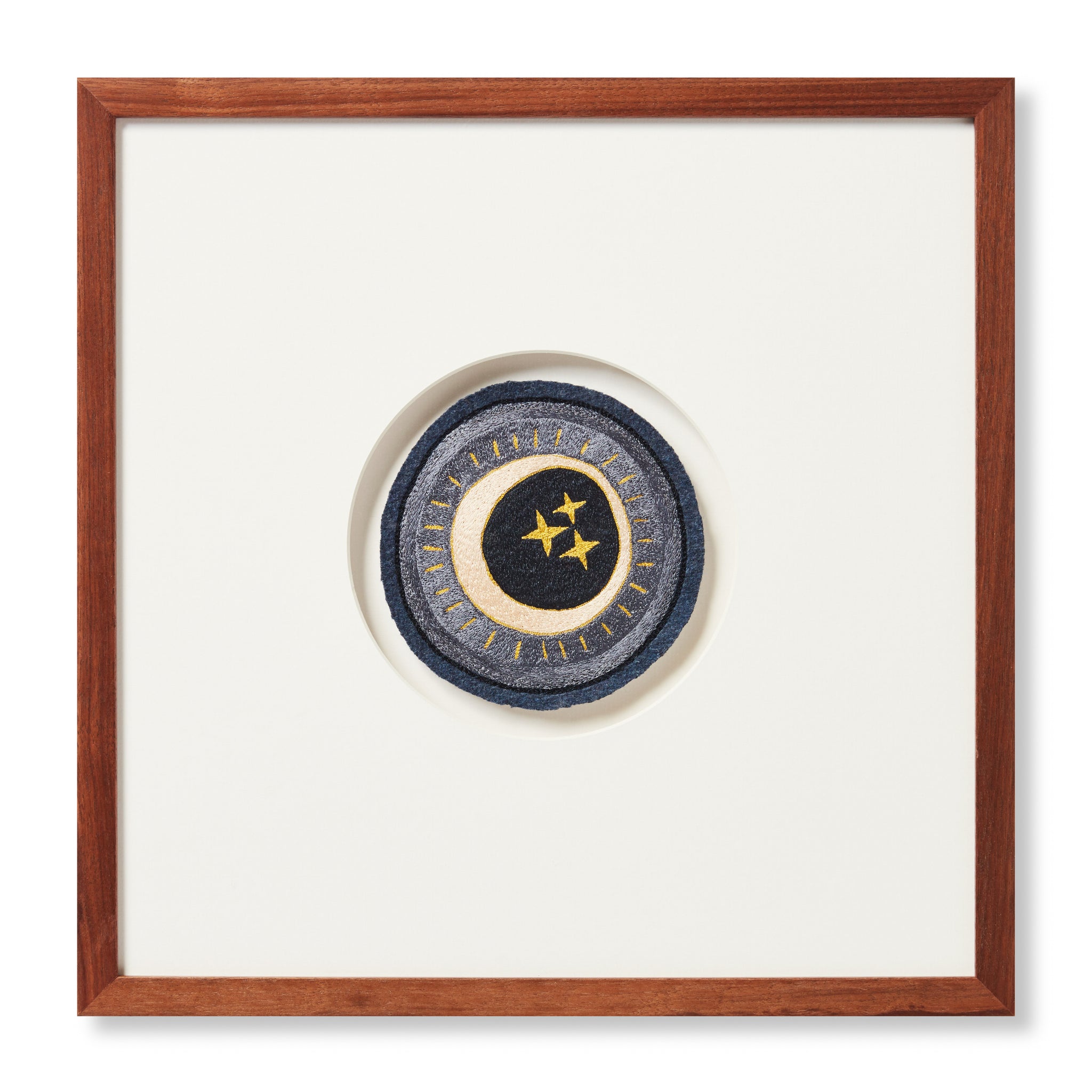 Celestial Patch Blue / Ivory — a Loloi artwork at Laurie Yapp Home.