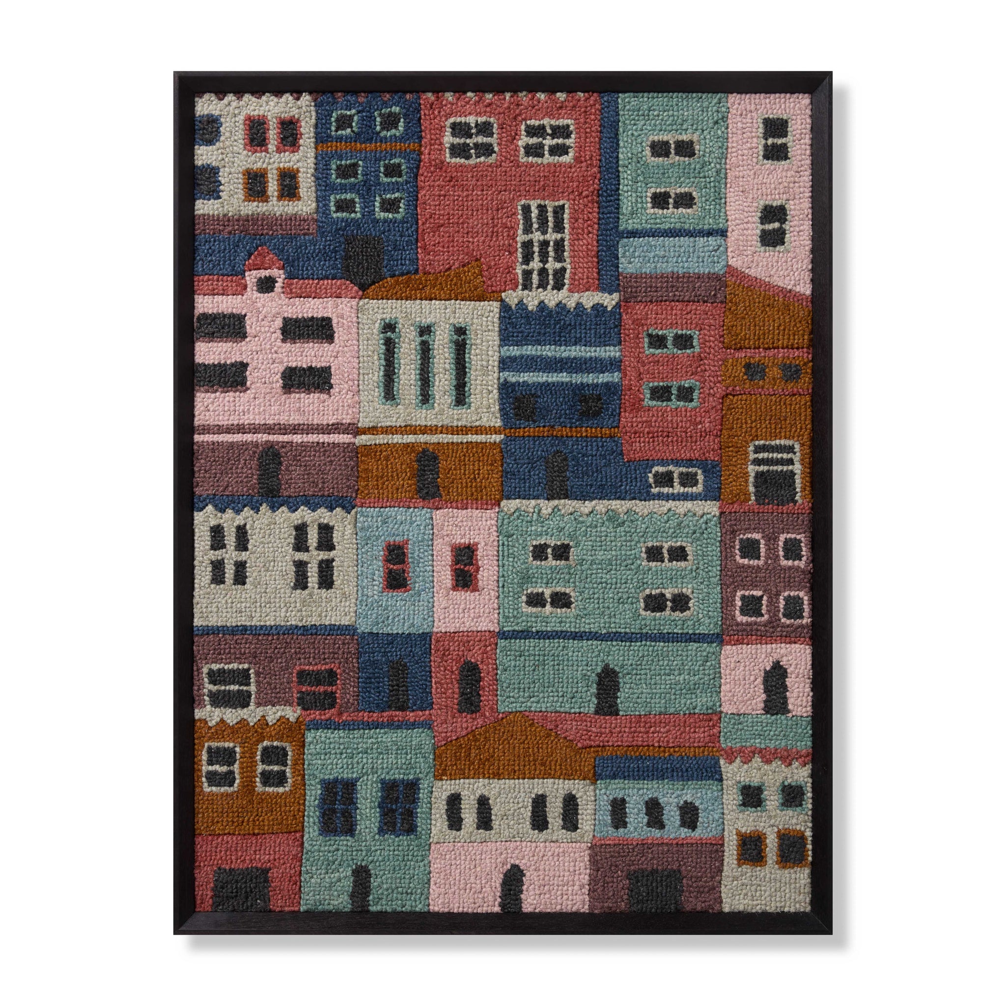 Bahamas Multi / Blue — a Loloi artwork at Laurie Yapp Home.