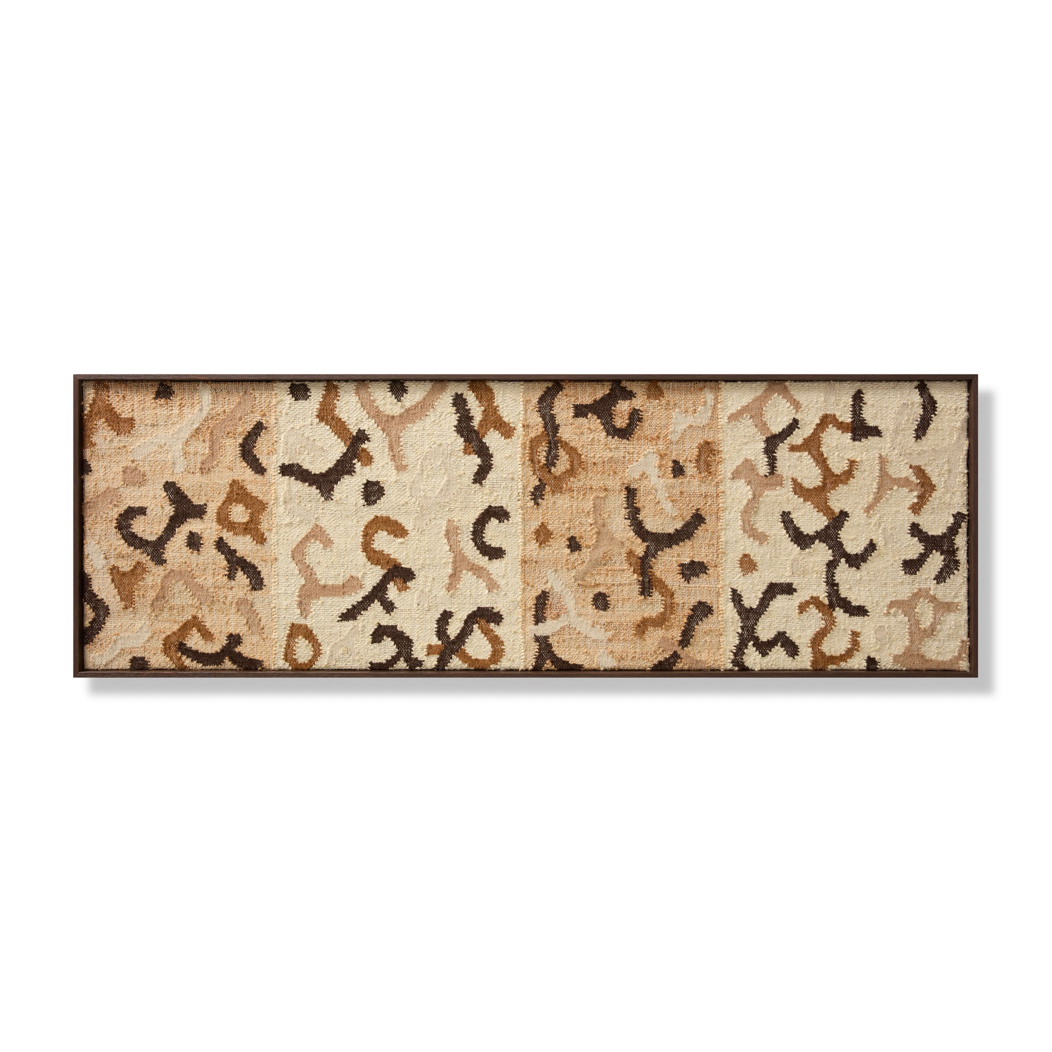 Grand Bara Beige / Brown Rug Art — a Loloi artwork at Laurie Yapp Home.