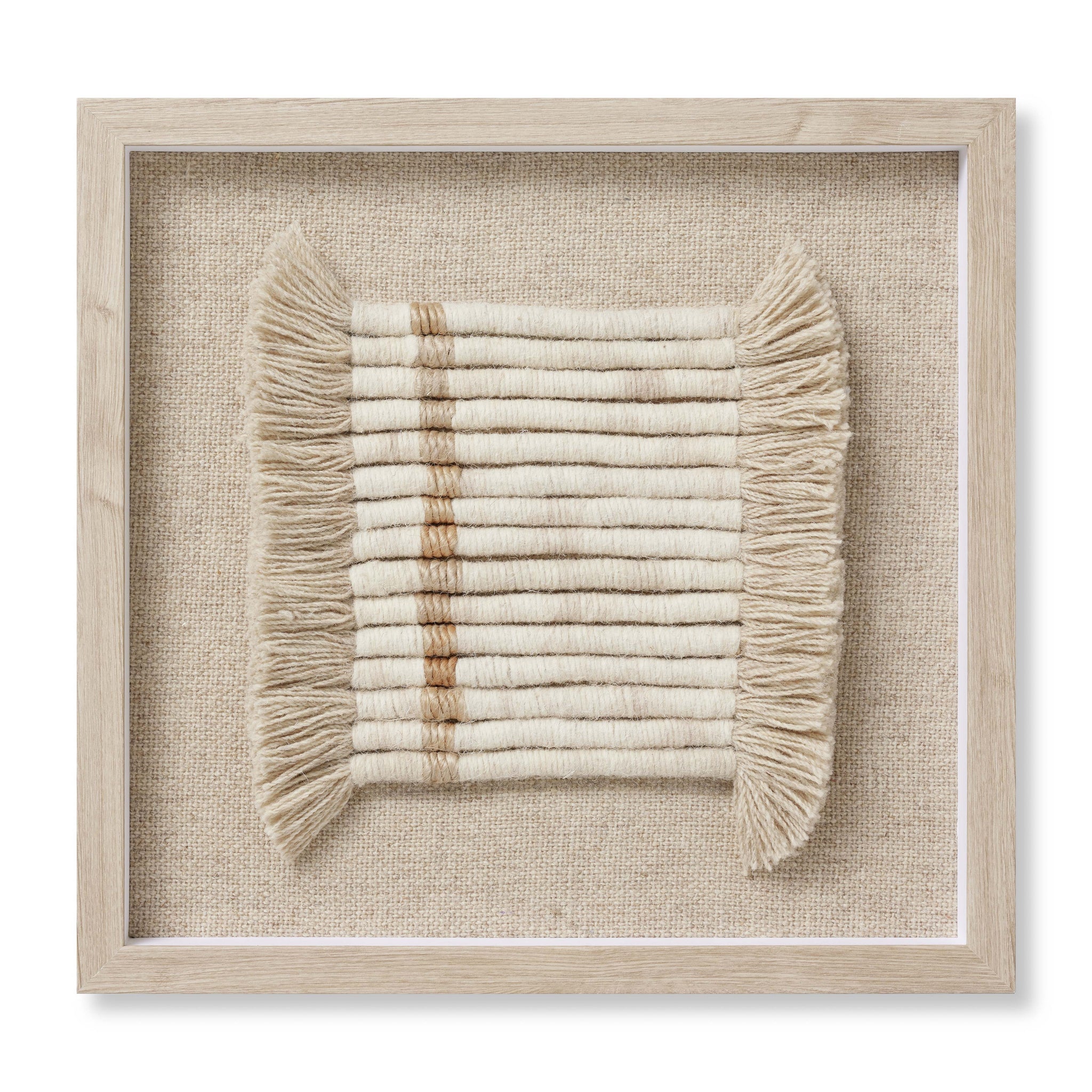 All Coiled Up Ivory / Natural Rug Art — a Loloi artwork at Laurie Yapp Home.